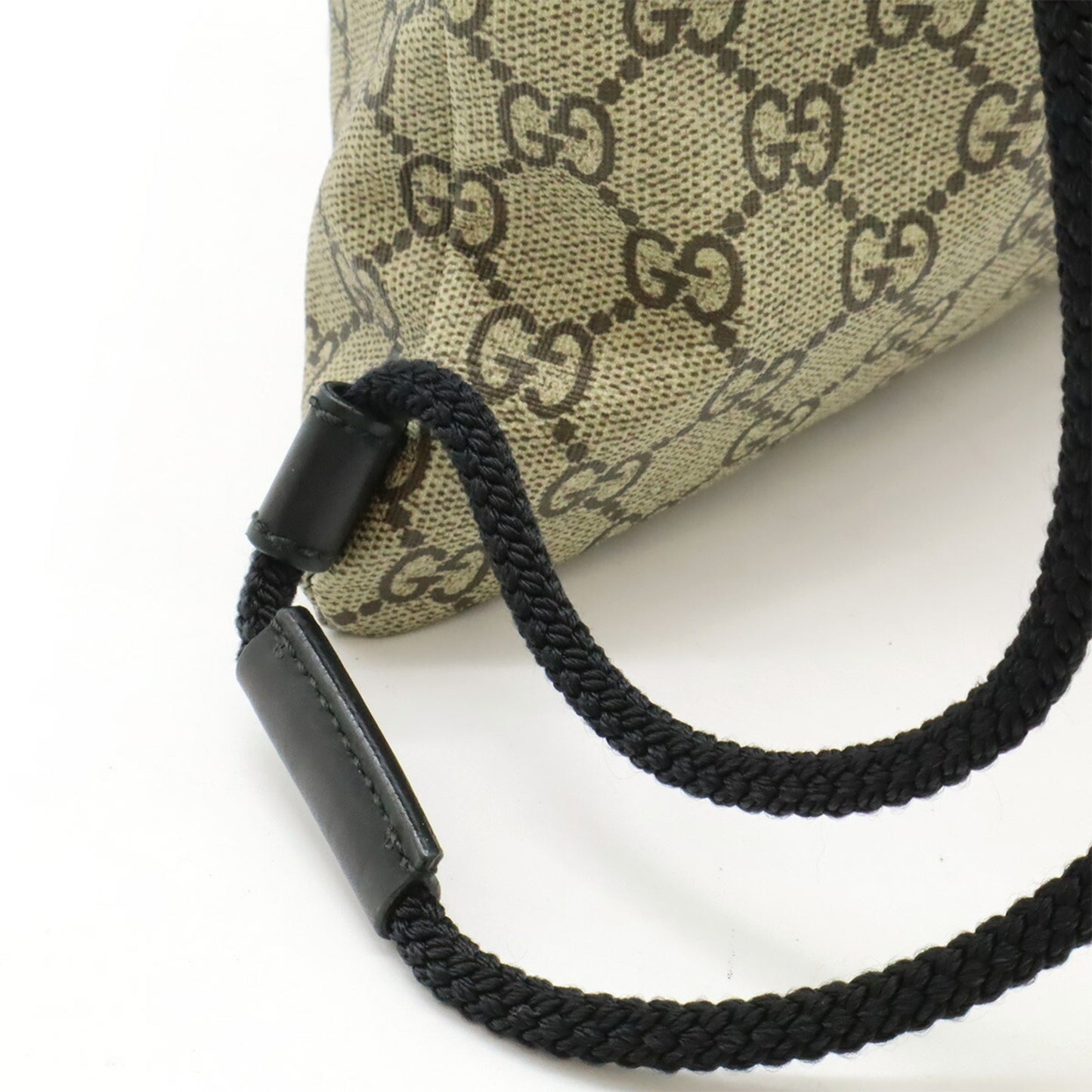 Gucci Gg Supreme Angry Cat Loved Drawstring Backpack In Pvc