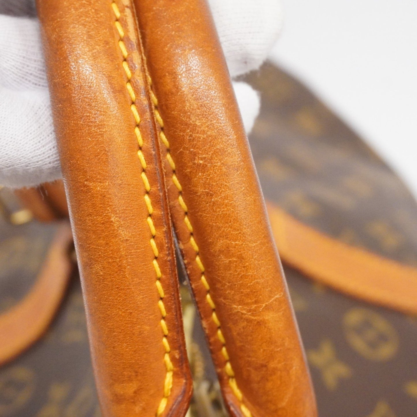 Louis Vuitton Monogram Keepall 55 Boston Bag M41424 Brown