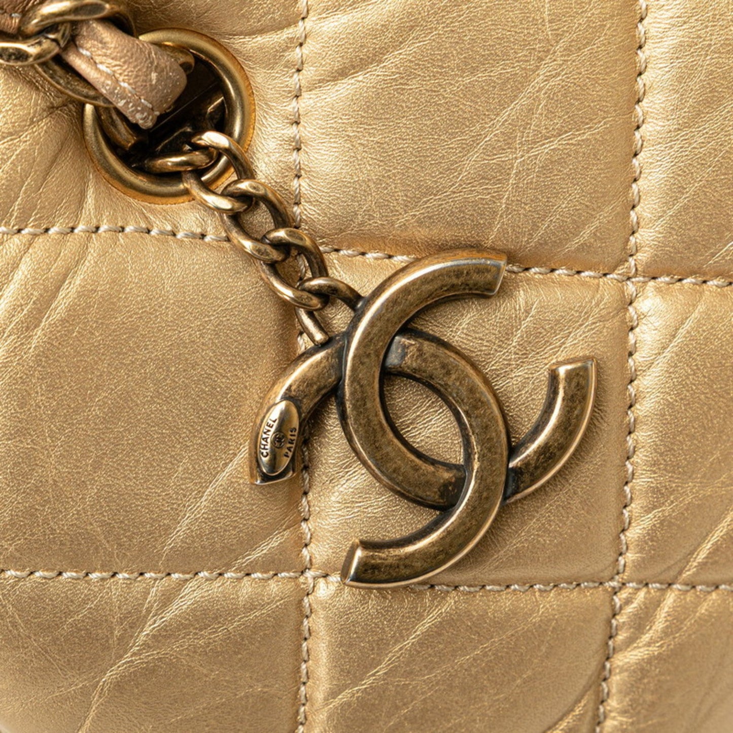 Chanel Matelasse Coco Mark Chain Tote Bag