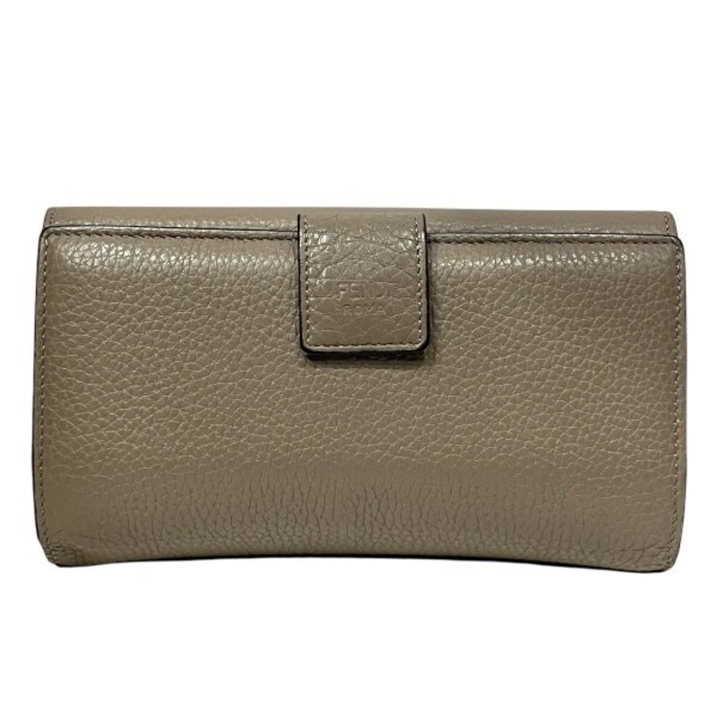 Fendi Peekaboo 8M0437-A91B-209-1835 Greige Long Wallet For Women