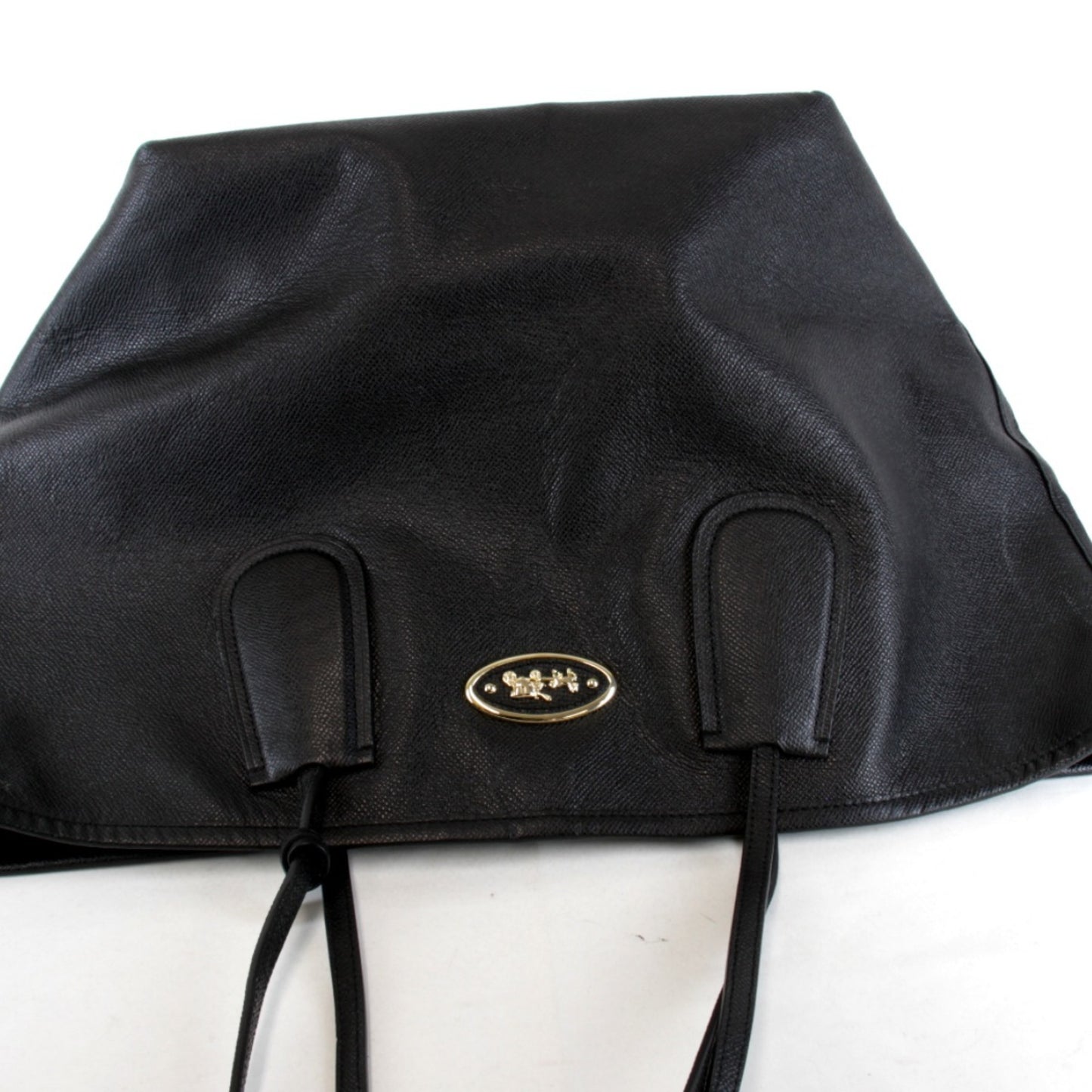 Coach 33577 Tote Bag Leather Black