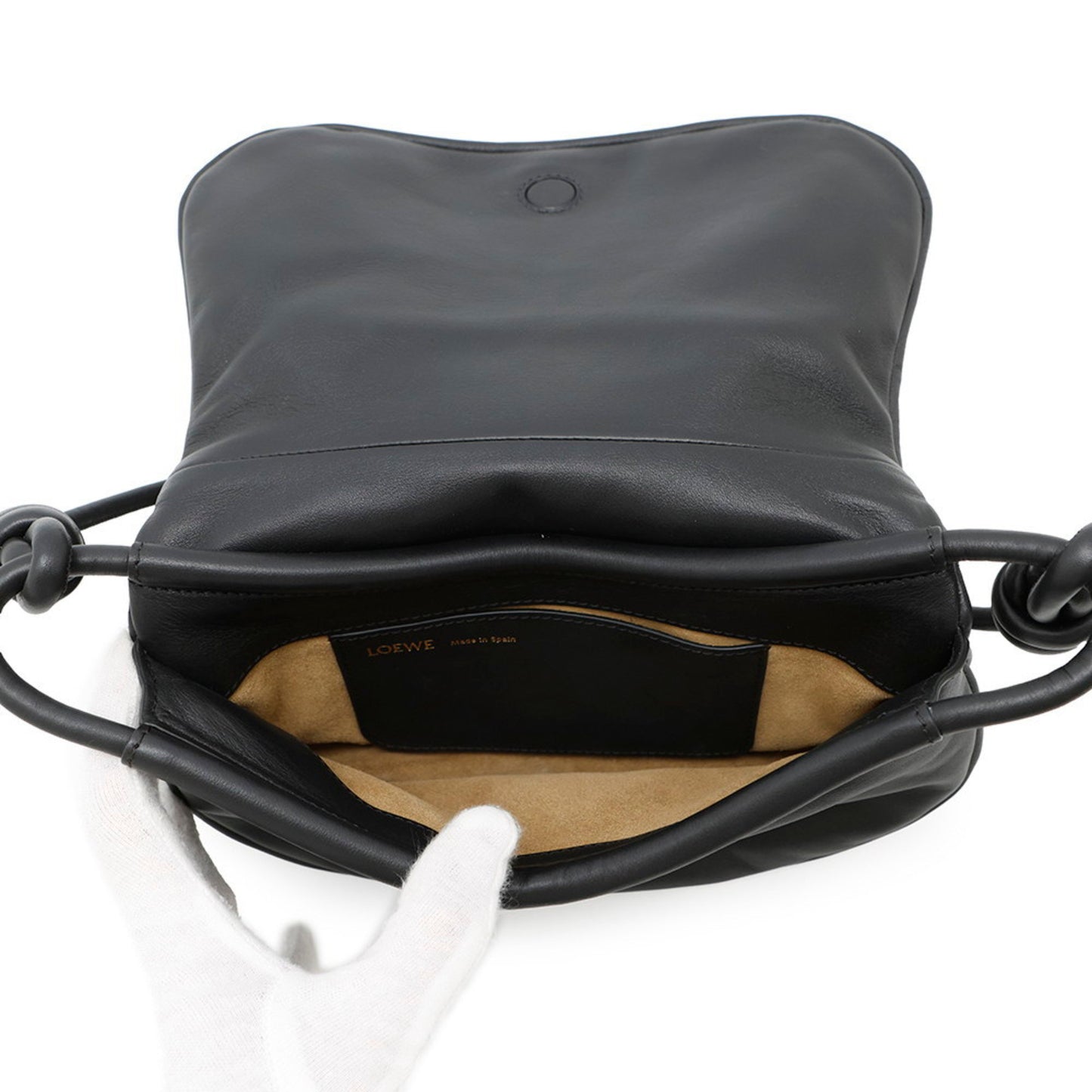 Loewe Paseo Satchel Shoulder Bag A709Q89X01 Loewe 2-Way Black