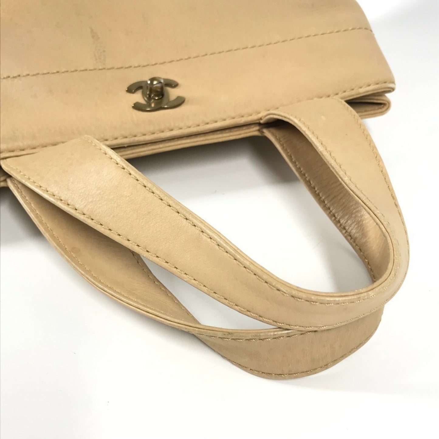 Chanel Turnlock Cc Coco Mark Tote Bag