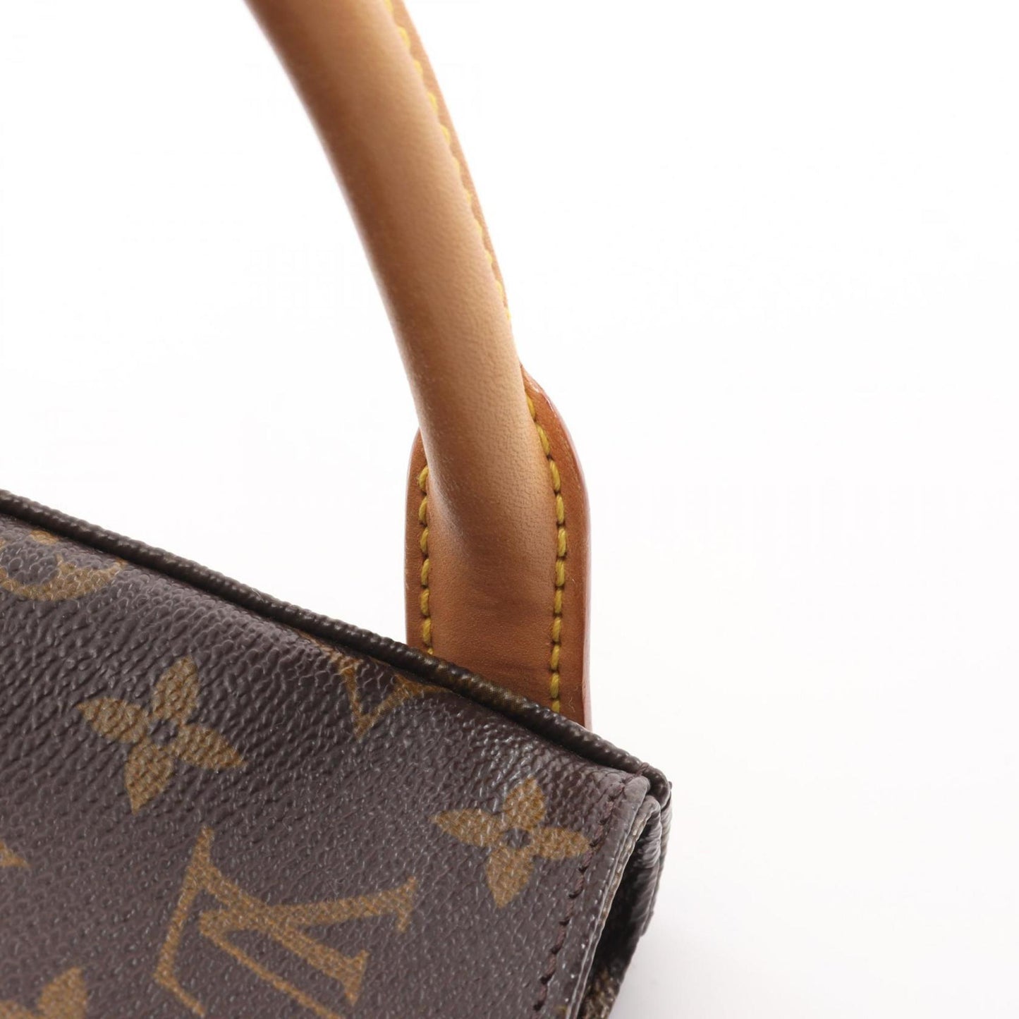 Louis Vuitton Louis Vuitton Looping Mm Shoulder Bag Coated Canvas Leather Monogram