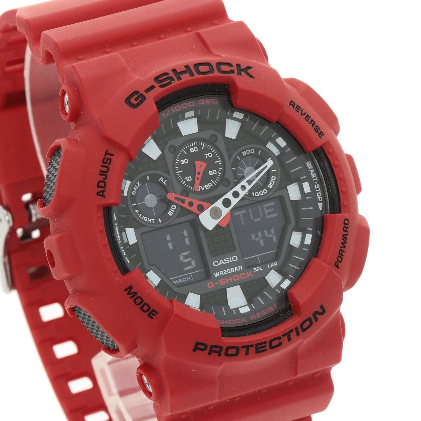 Casio Ga-100B G-Shock G-Shock Watch Stainless Steel Resin