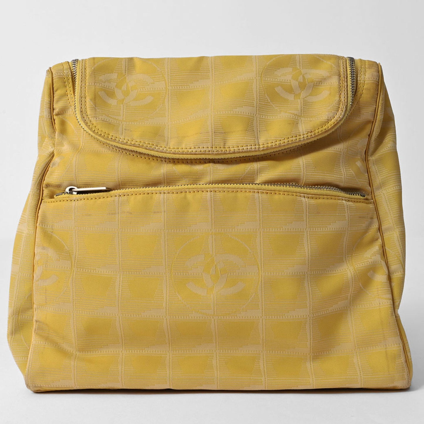 Chanel New Travel Line Shoulder Bag Yellow A15958