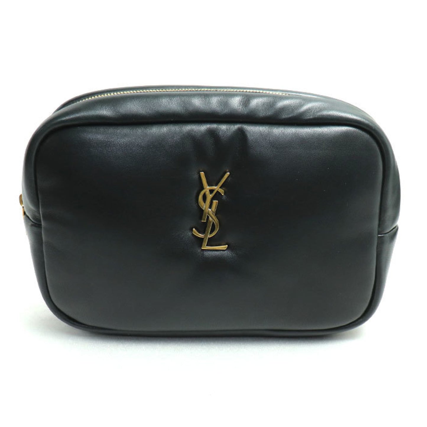 Yves Saint Laurent Saint Laurent Paris Saint Laurent Paris Cassandra Pouch Clutch Bag Black