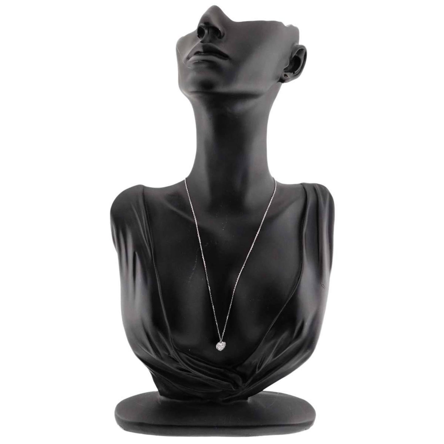 Cartier Heart Pav Diamond Necklace