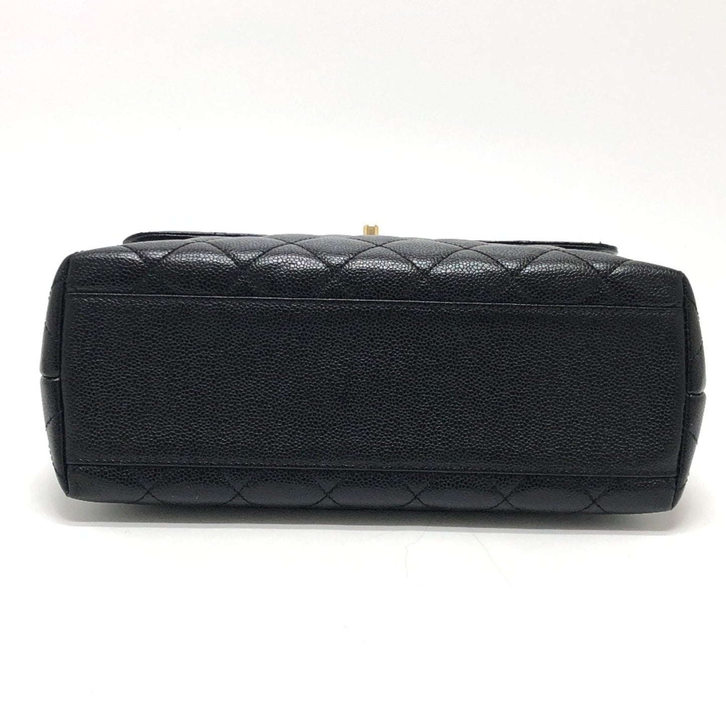 Chanel Cc Mark Cc Bag Tote Bag Hand Bag Black Goldhardware