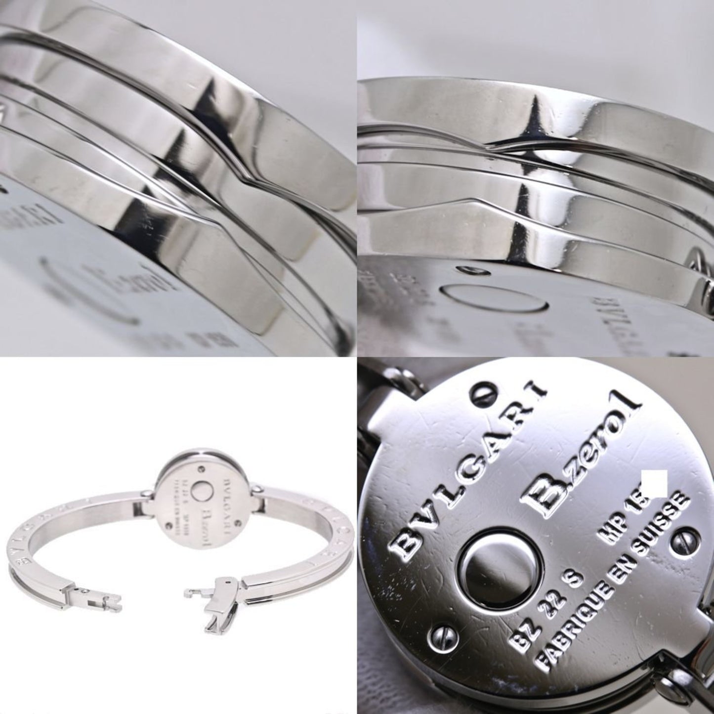 Bvlgari B.Zero1 Bz22Wsds Bz22S Stainless Steel Ladies Watch