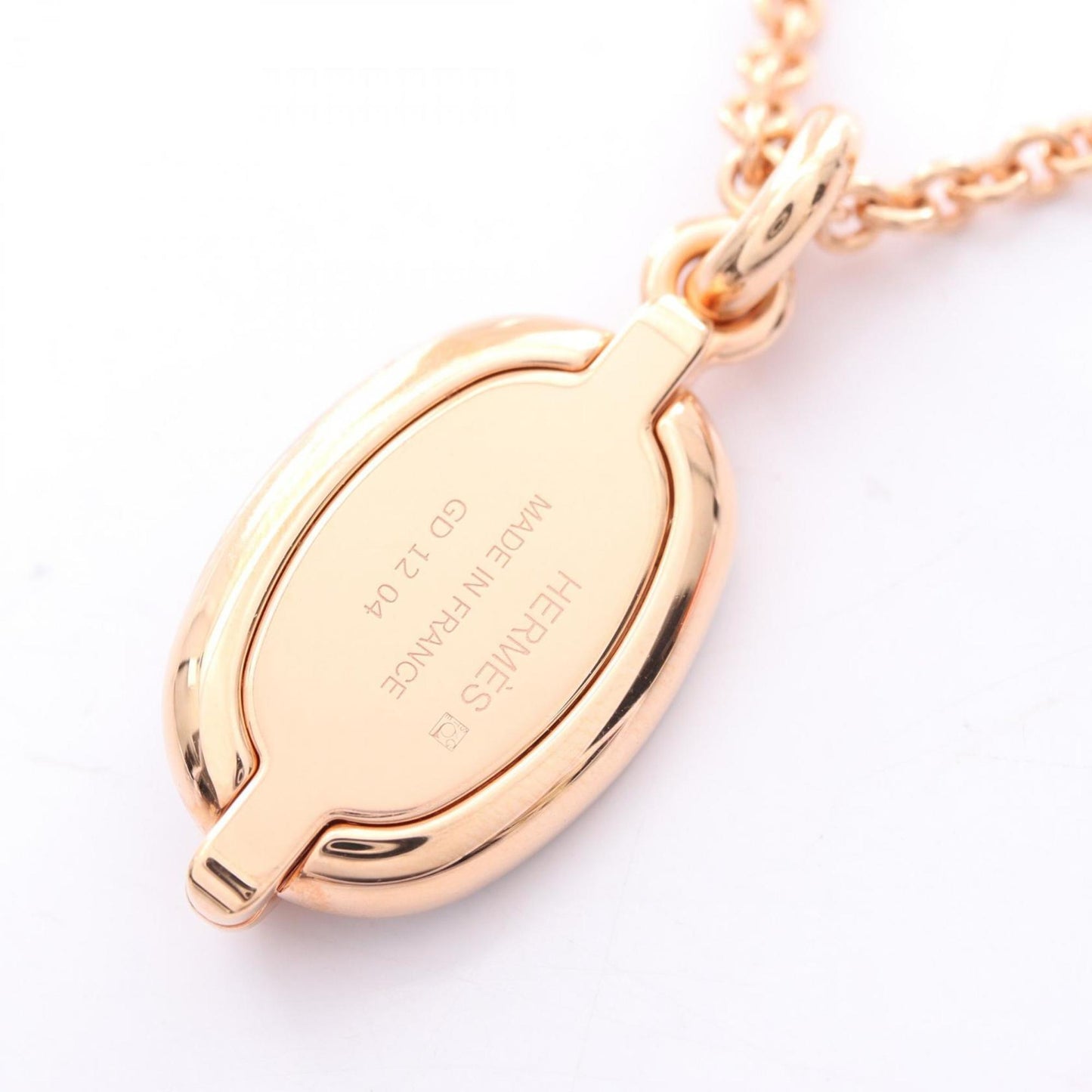 Hermes Herms Chaine D'Ancre Mini Maillon Necklace