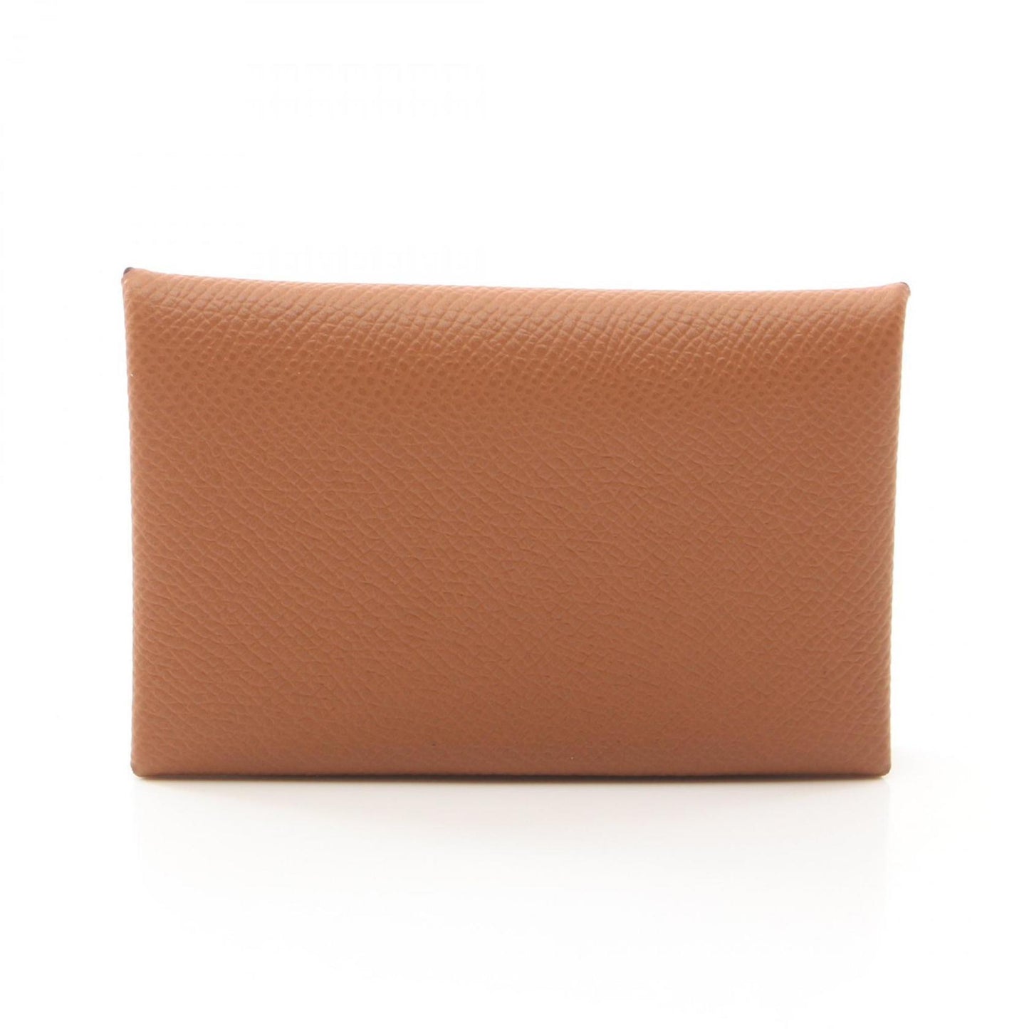 Hermes Hermes Calvi Gold Wallet/Coin Case Wallet Epsom Leather