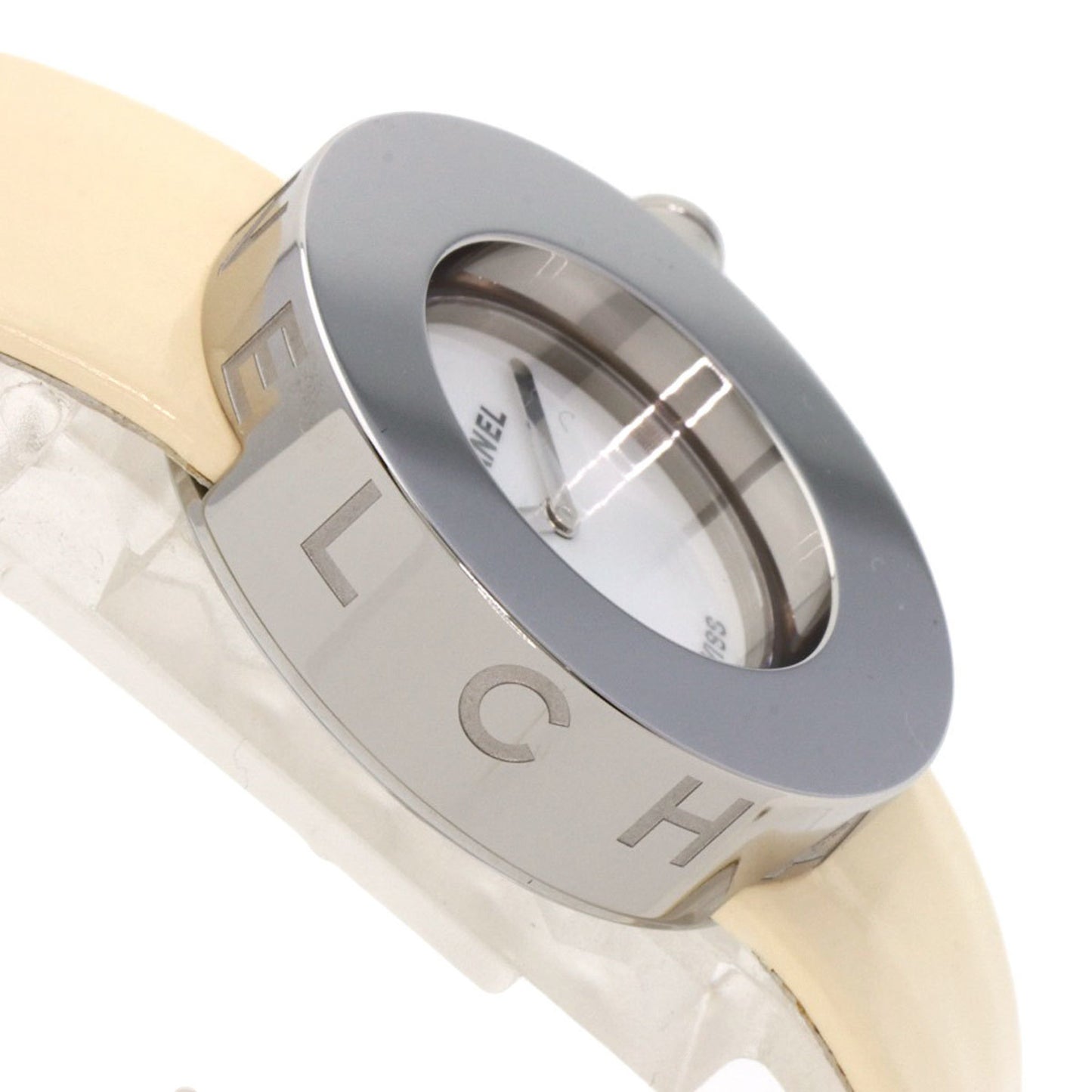 Chanel H0580 La Ronde Watch Stainless Steel Leather