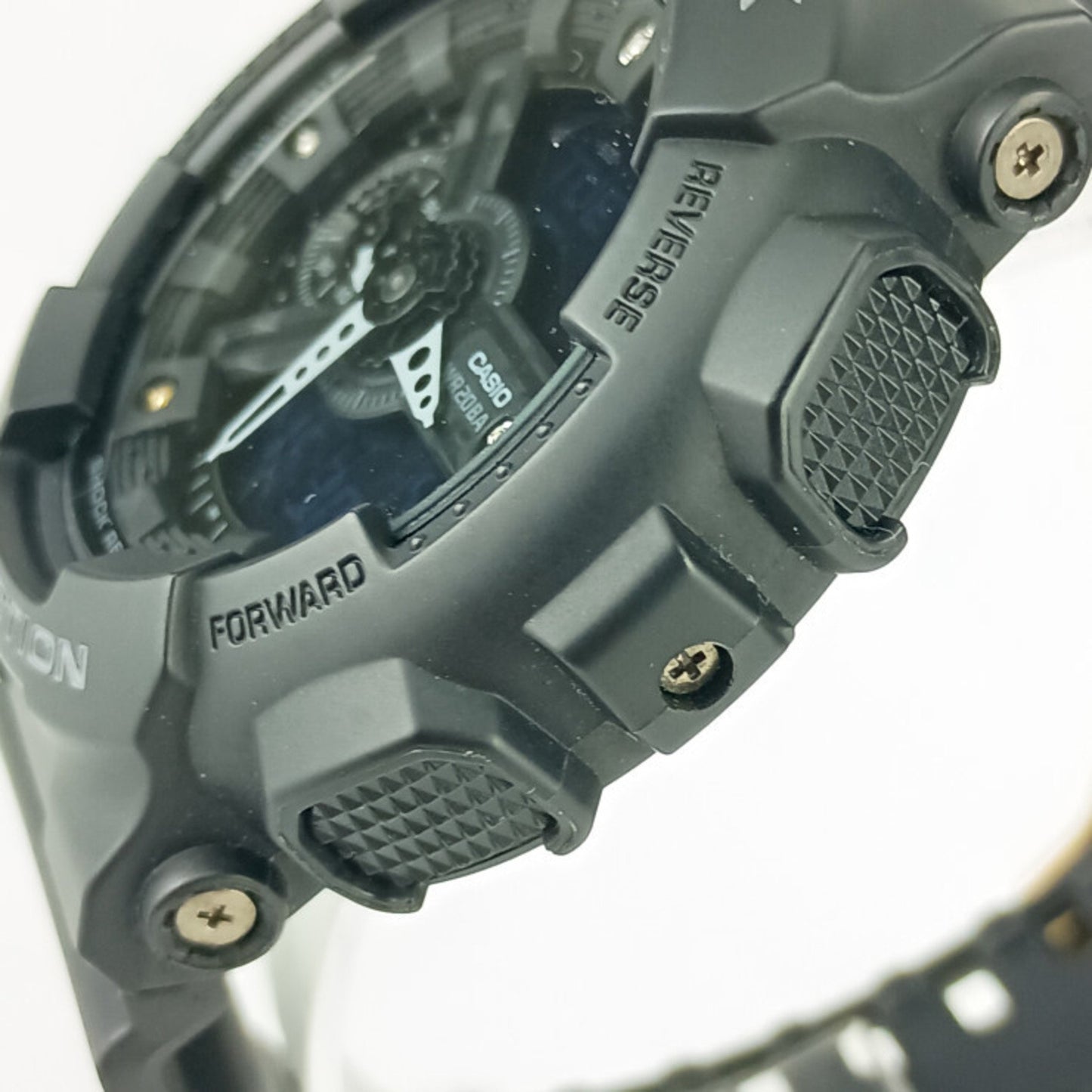 Casio Casio Watch G-Shock 35Th Anniversary Diamond Index Model Ga-135Dd Black Resin Ss