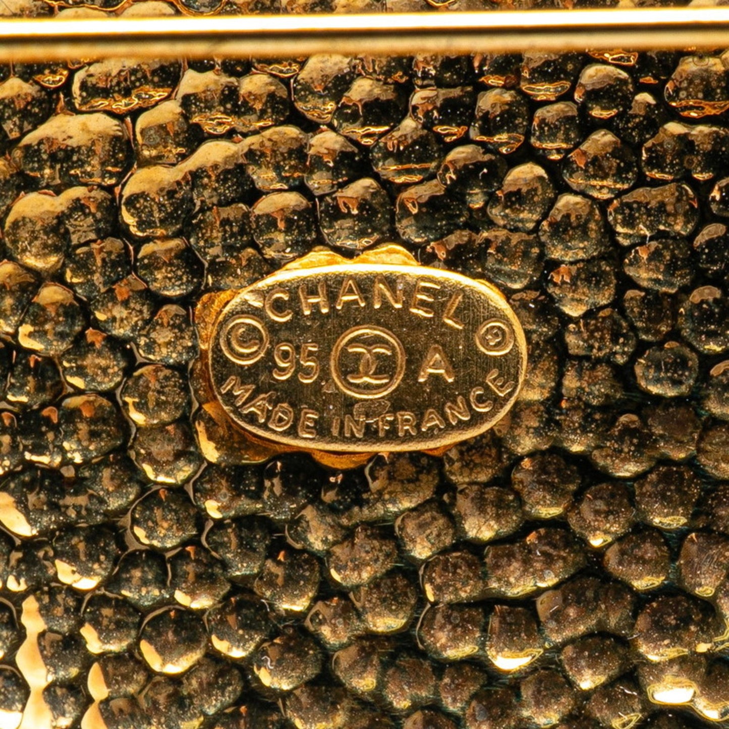 Vintage Chanel Coco Mark Brooch