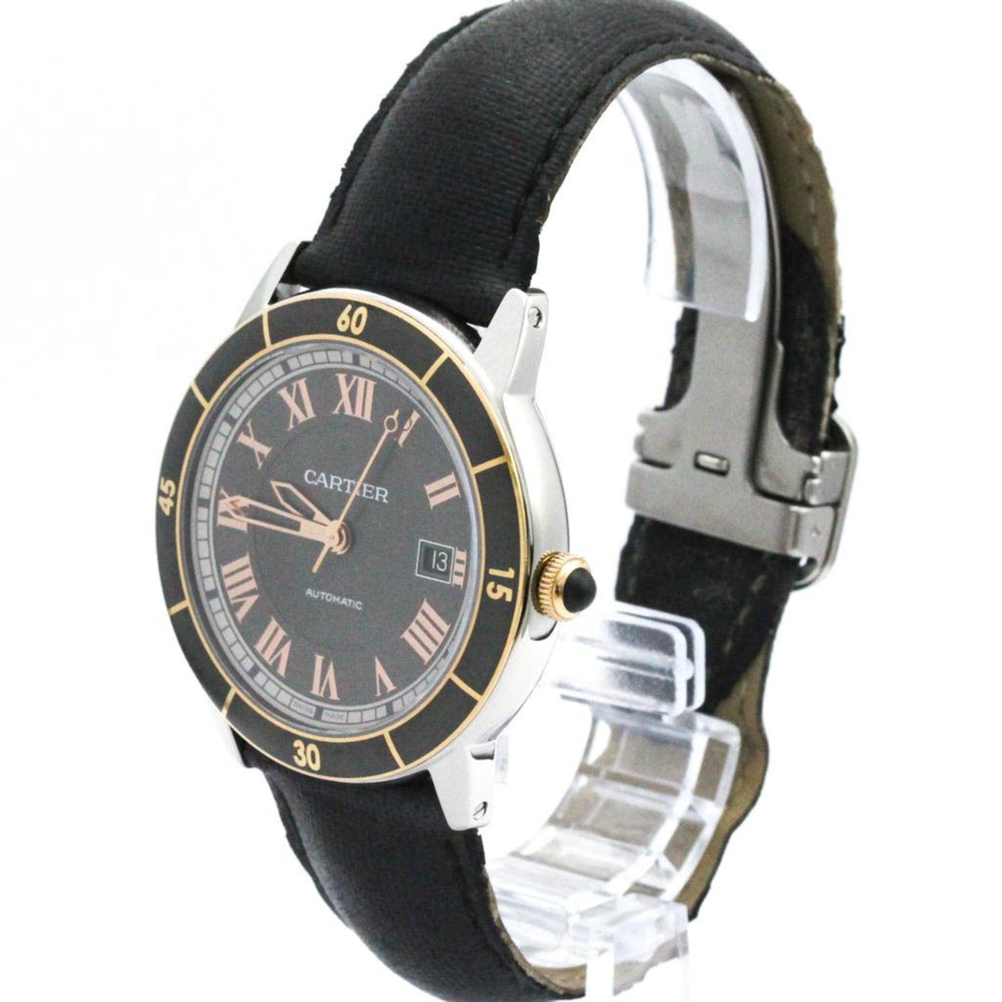 Cartier Ronde Croisiere De Cartier Steel Automatic