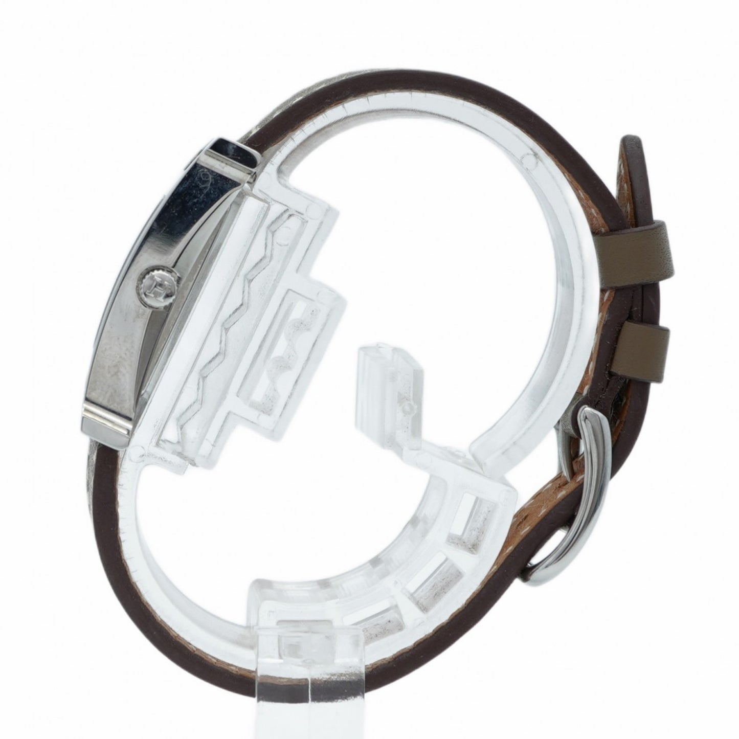Herms H Watch Hh1.210 White Dial
