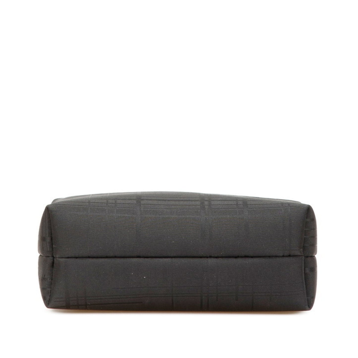 Salvatore Ferragamo Logo Pouch In Black Nylon