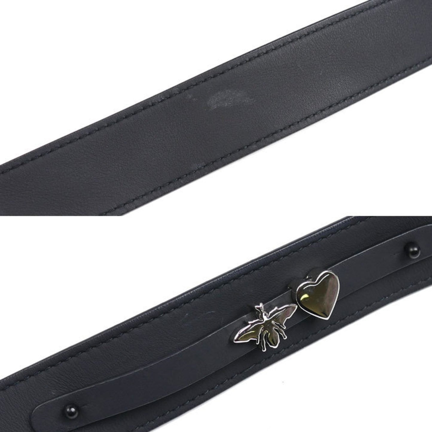 Christian Dior Dior My Lady Matte Black 2-Way Shoulder Bag