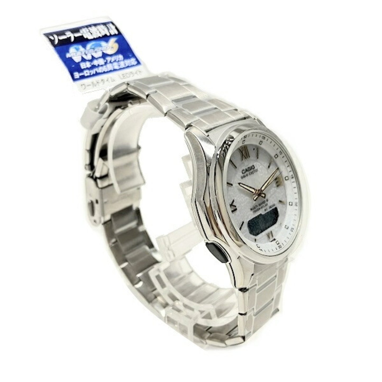 Casio Wave Ceptor Wva-M630 Radio-Controlled Solar Watch