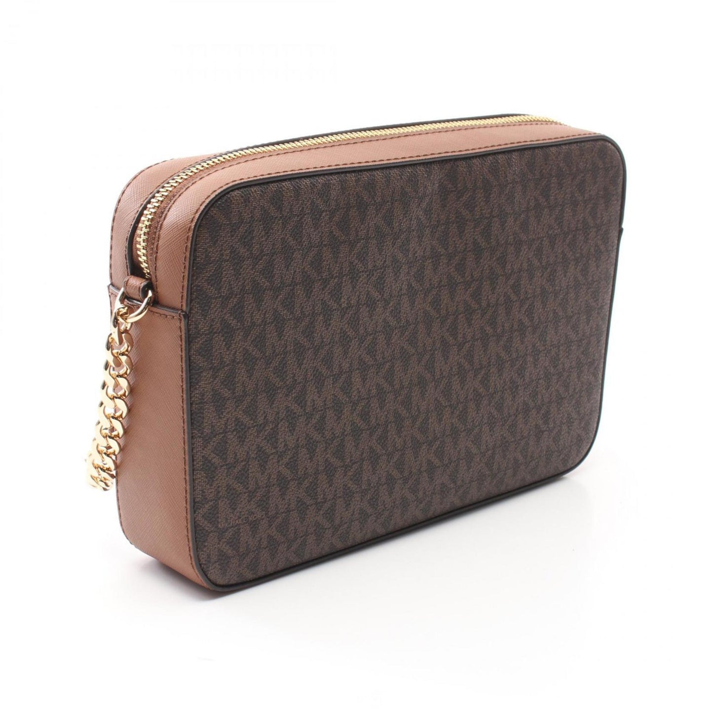 Michael Kors Jet Set Item Jet Set Shoulder Bag Coated Canvas Leather