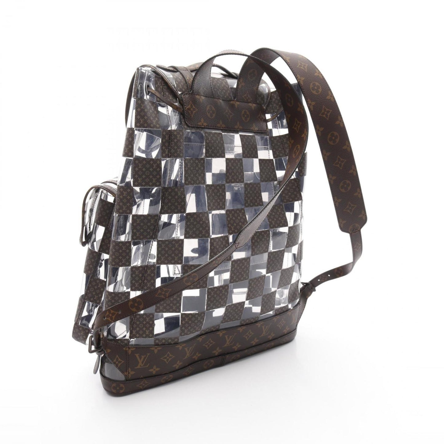 Louis Vuitton Christopher Mm Monogram Chess Rucksack