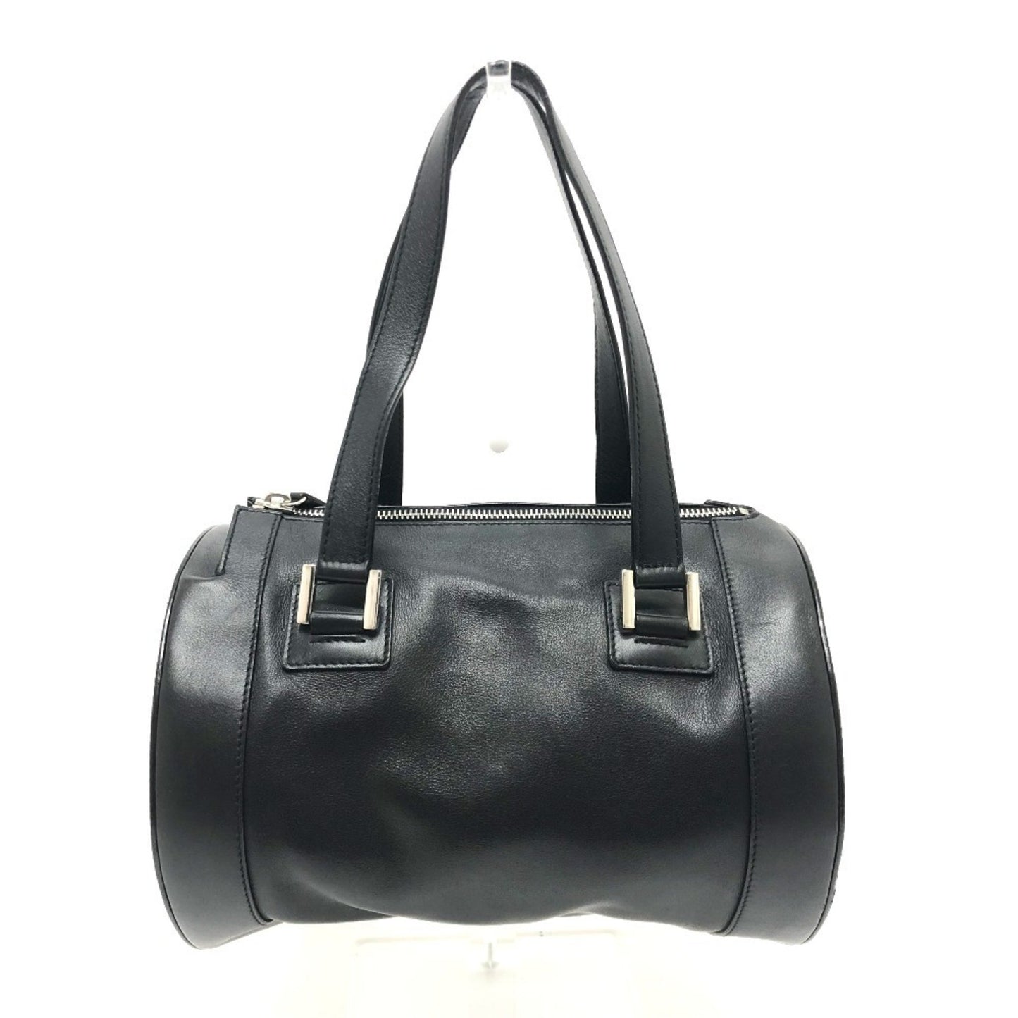 Bvlgari Cylinder Handbag Leather