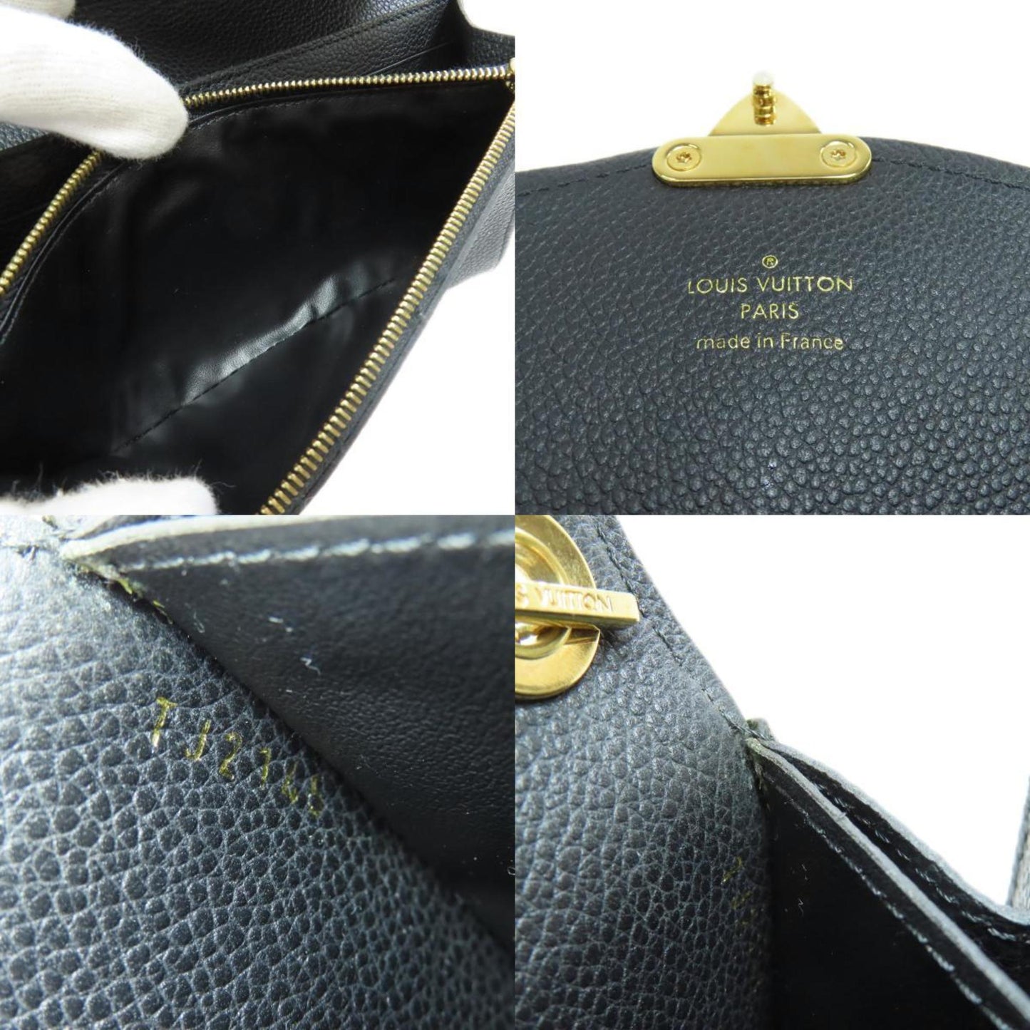 Louis Vuitton M60638 Pochette Saint-Germain Long Wallet Empreinte