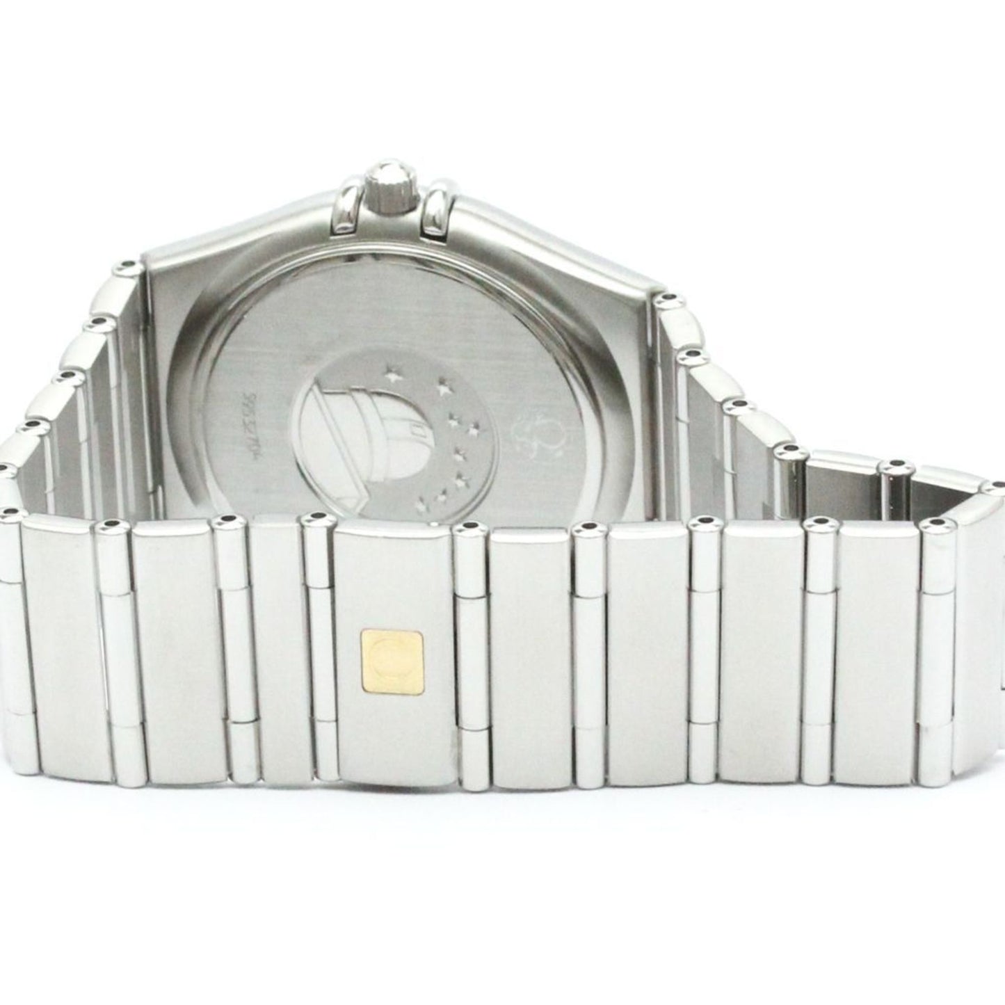 Polished Omega Constellation Stainless Steel Quartz