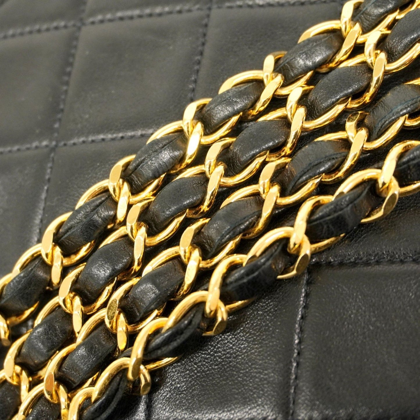 Chanel Diana Matelasse Chain Shoulder Bag In Lambskin