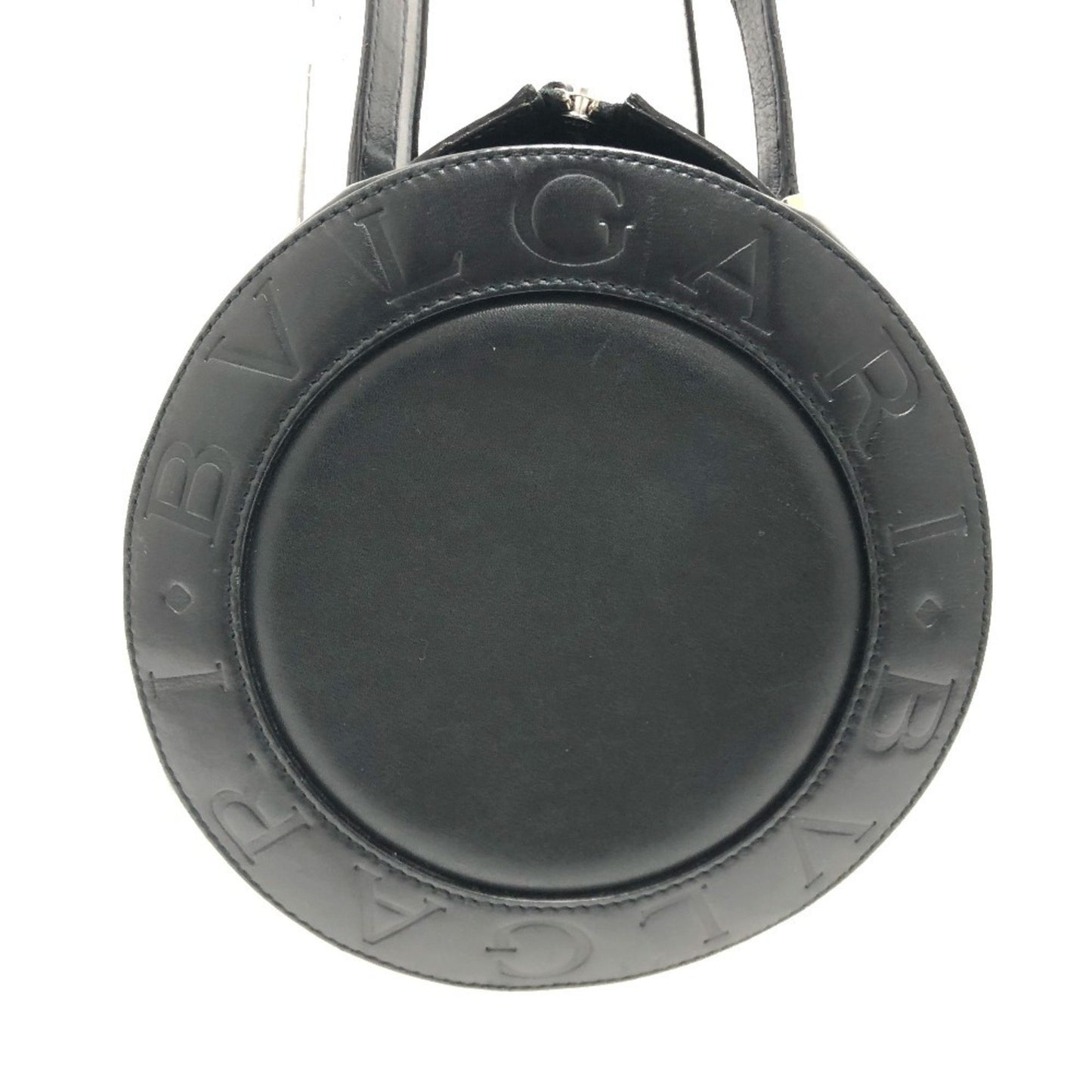 Bvlgari Cylinder Handbag Leather