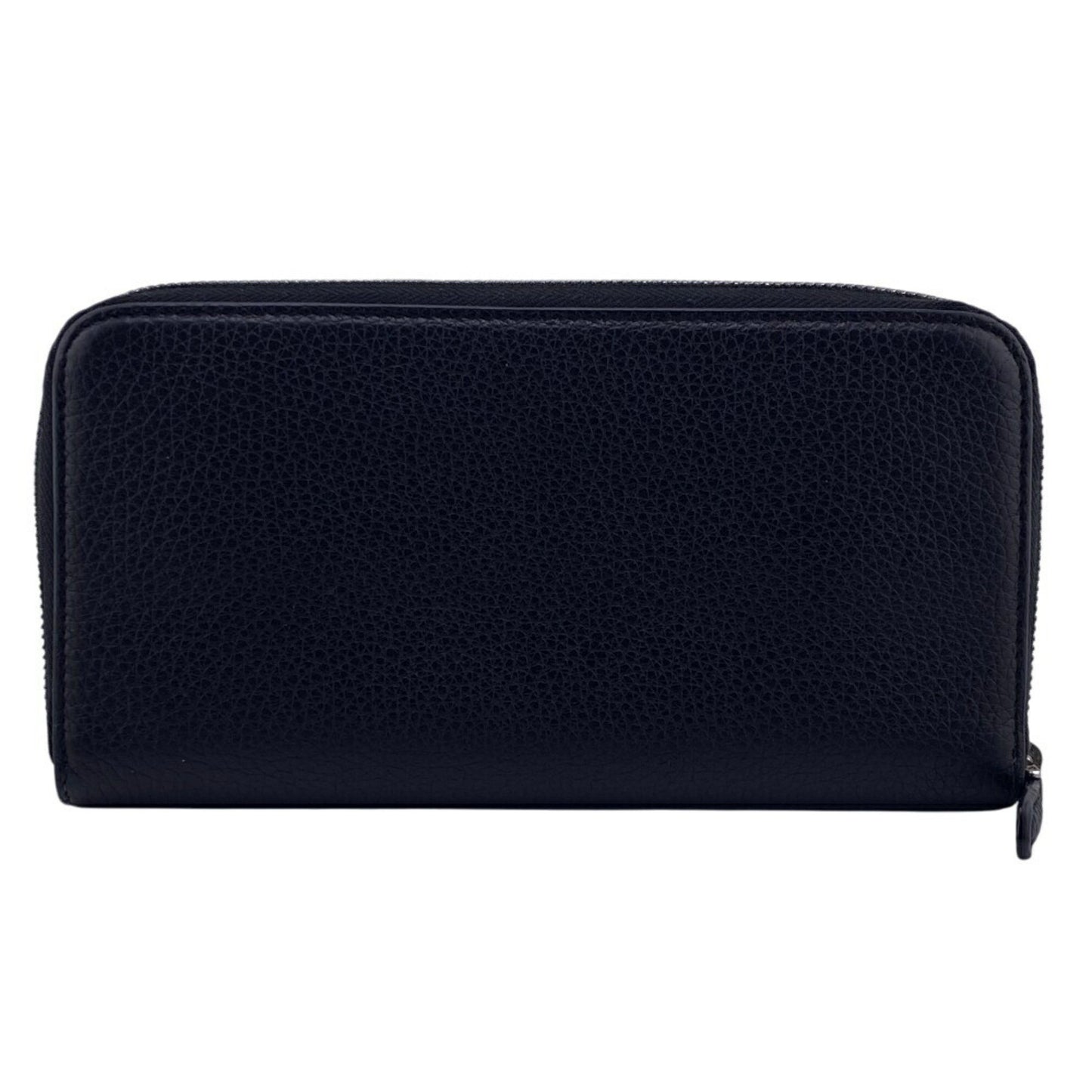 Prada 1Ml506-2Bbe Round Lettering Long Wallet