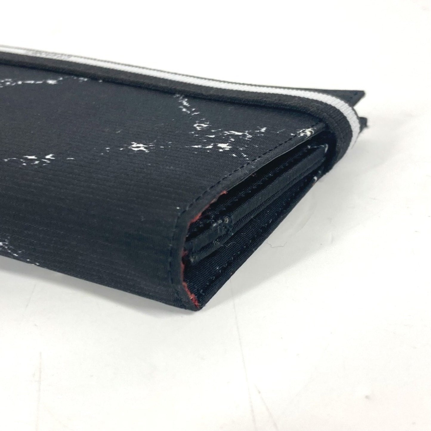Chanel A14344 Former Travel Line Long Wallet Bi-Fold Nylon