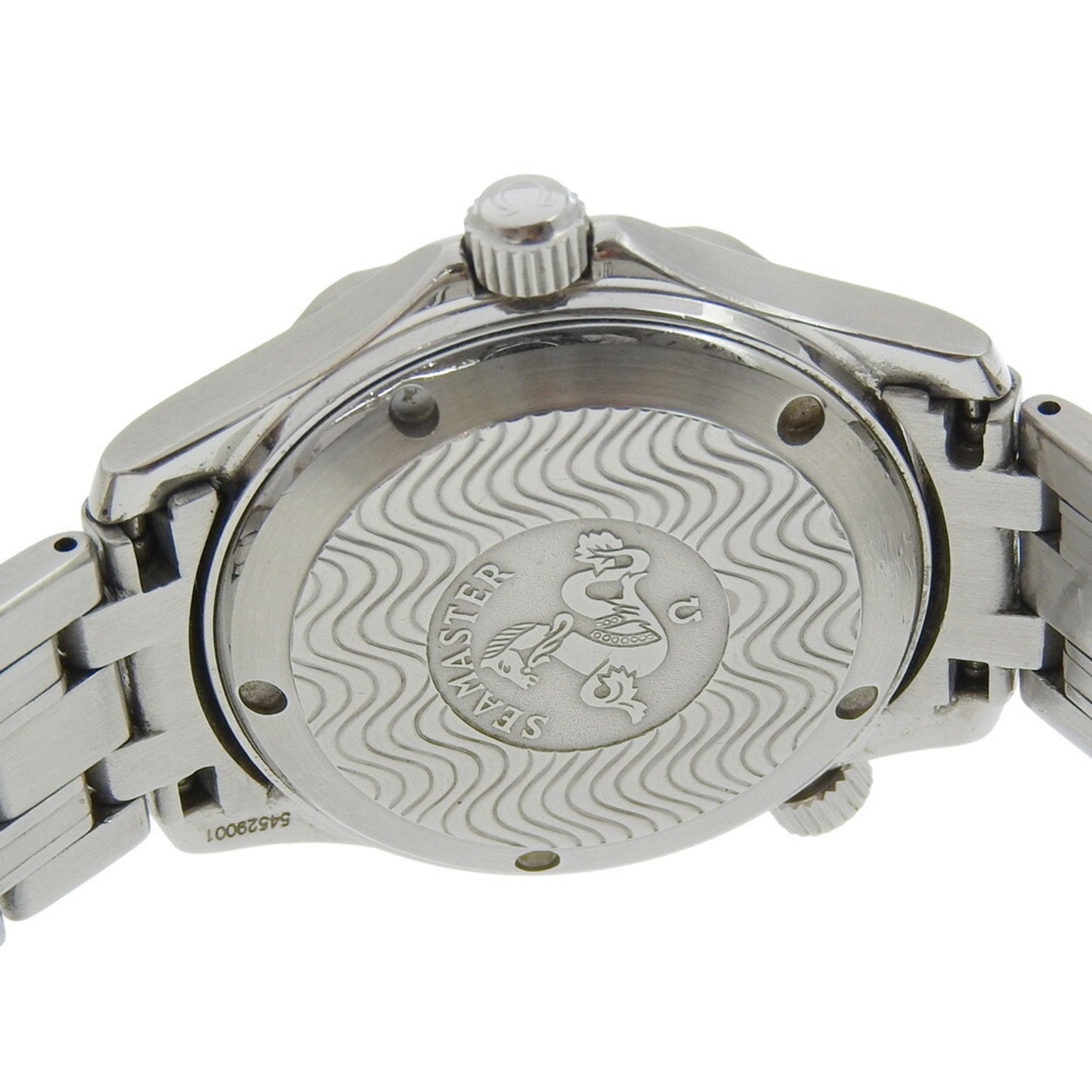 Omega Seamaster 300M Professional Watch 2562.80 Stainless Steel 1993 Quartz Analog Display Navy