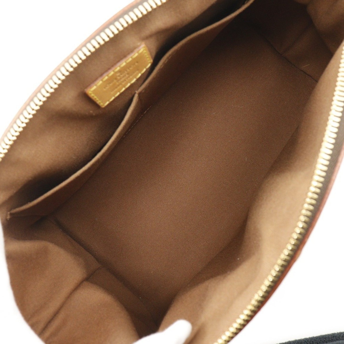 Louis Vuitton Tivoli Pm Handbag M40143 Monogram Canvas 2011 Brown A5