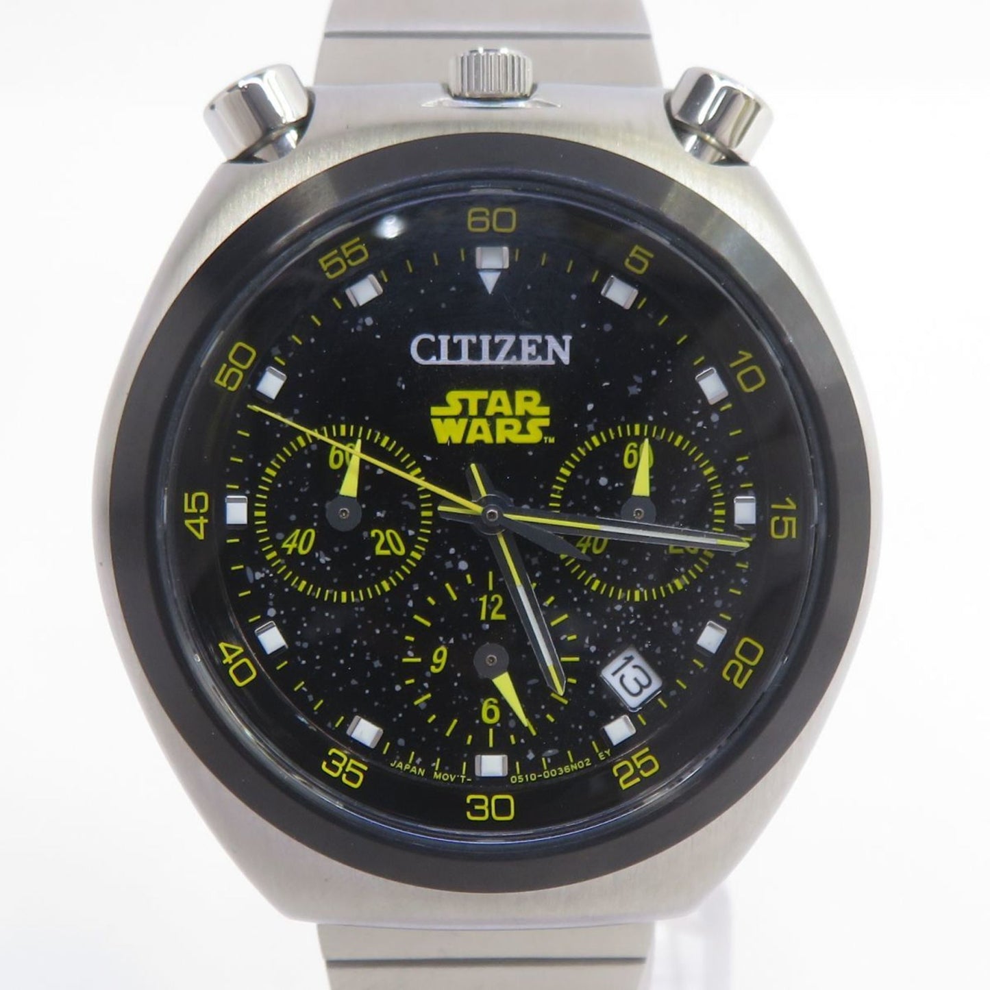 Citizen Tsuno Chrono Star Wars 0510-A5T4W03 An3667-58 Quartz Wristwatch