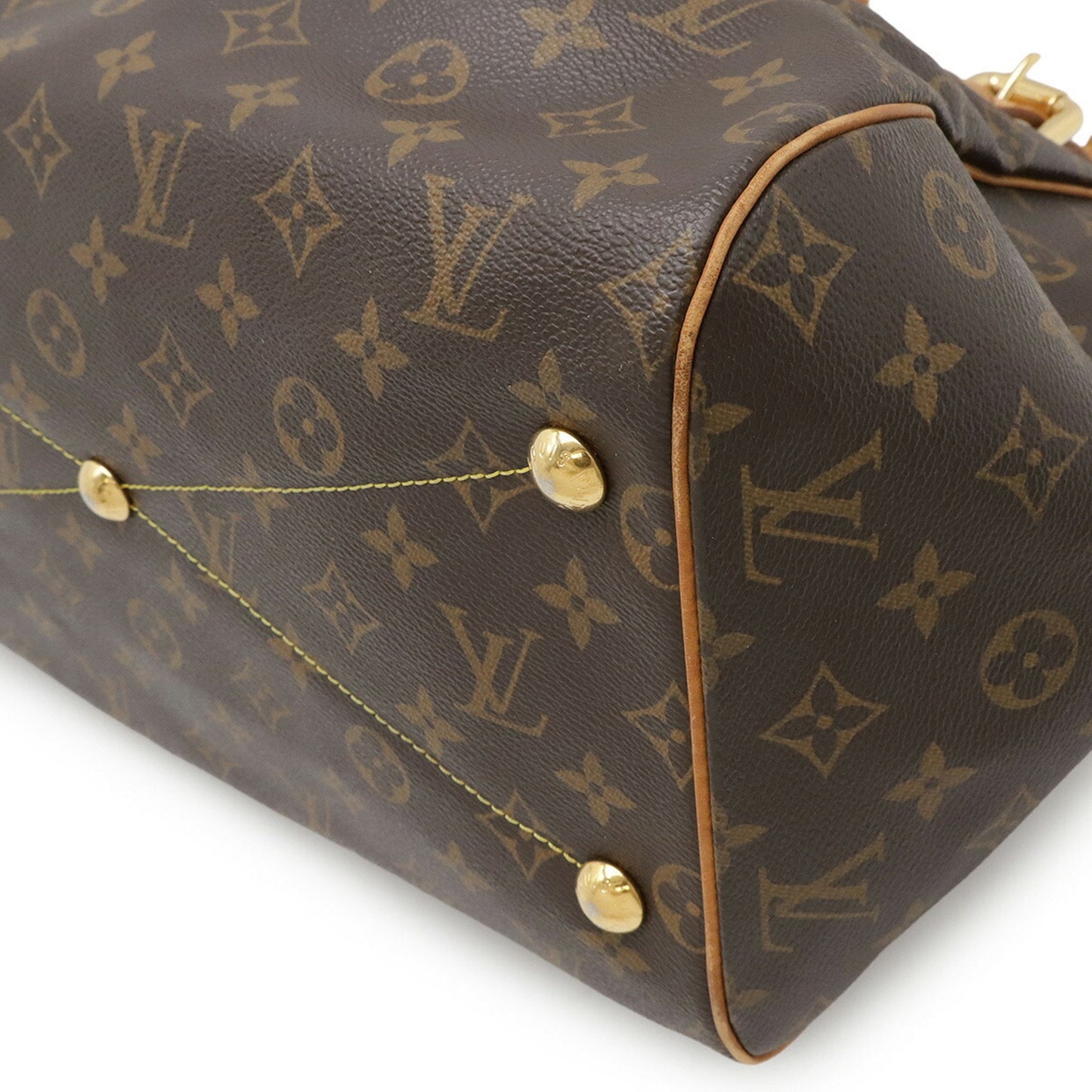 Louis Vuitton Monogram Tivoli Gm Tote Bag Shoulder Handbag M40144