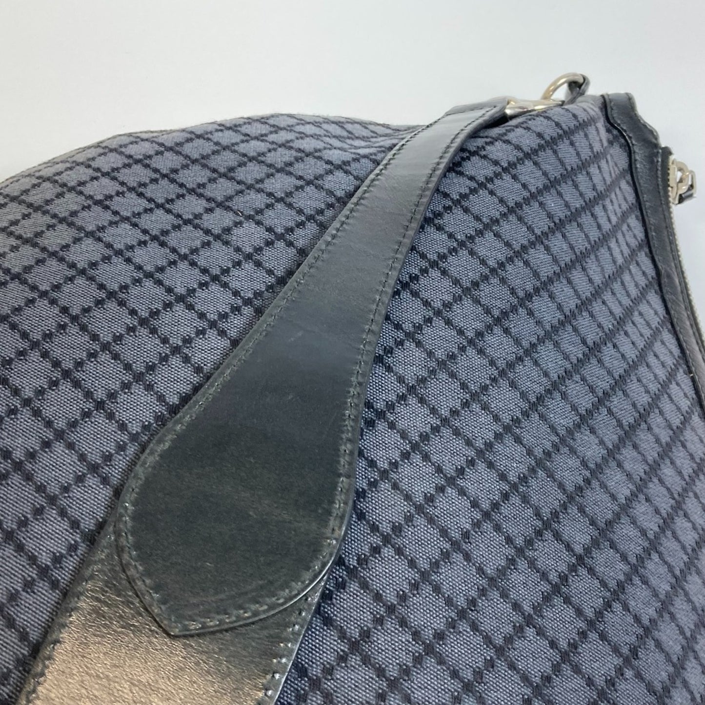 Gucci 243308 Bag Shawl Shoulder Bag Black X Gray