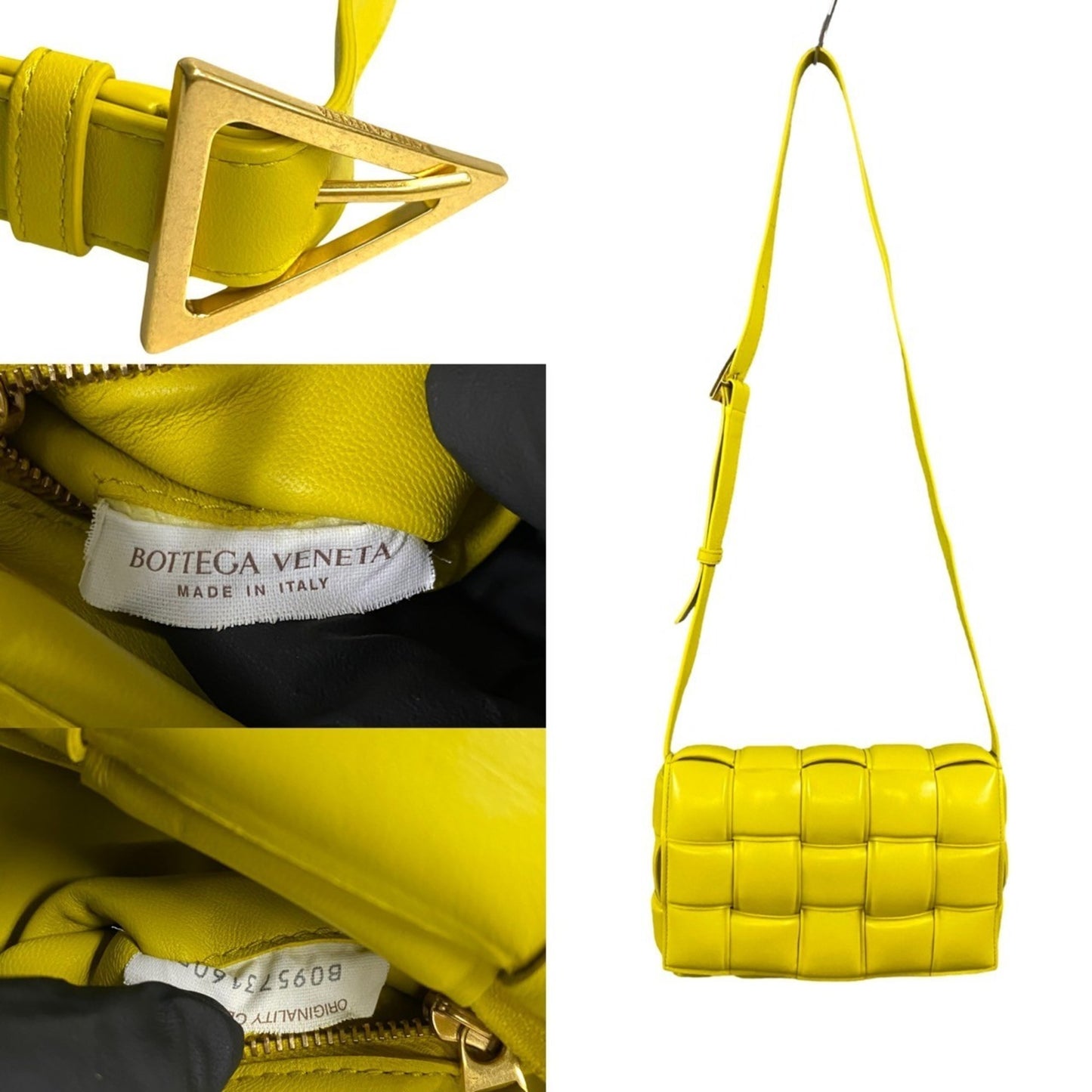 Bottega Veneta Padded Cassette Intrecciato Leather Shoulder Bag