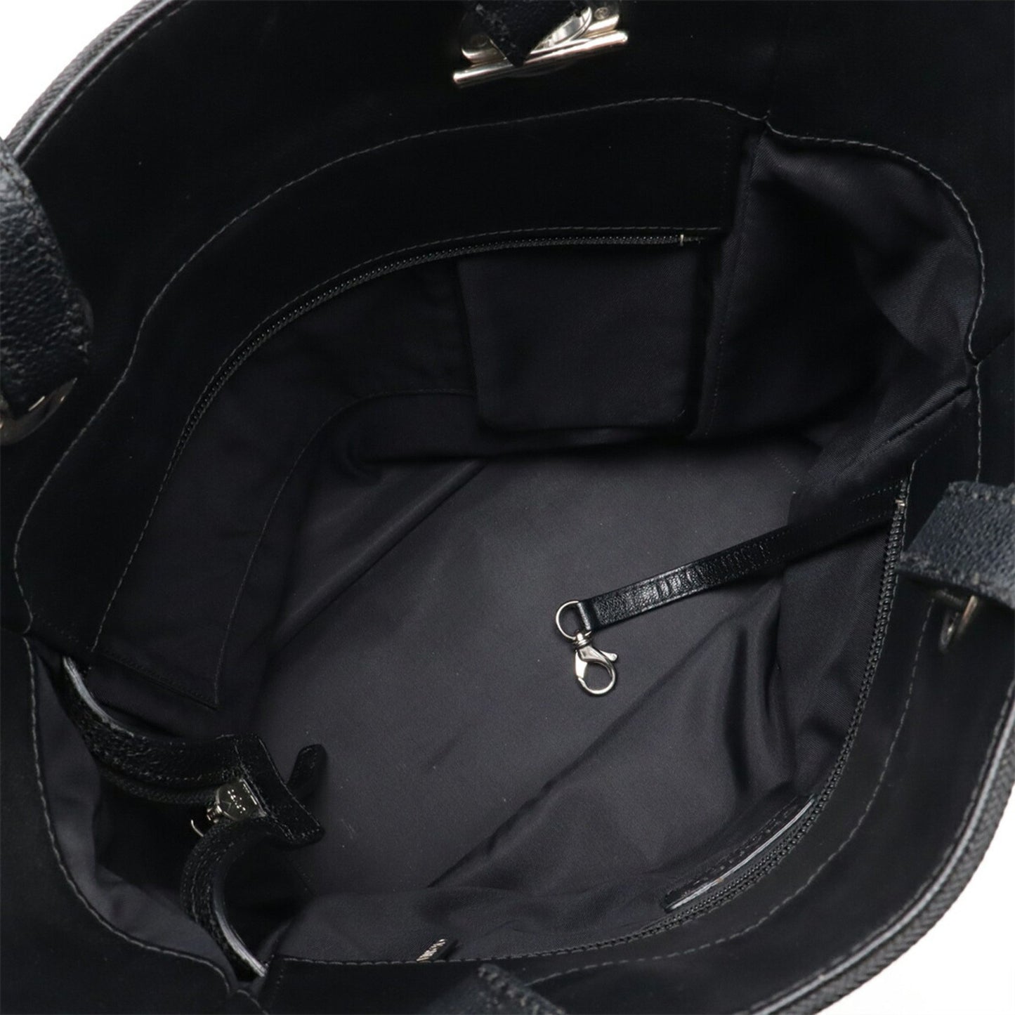 Chanel Paris-Biarritz Tote Pm Shoulder Bag In Satin-Like Coated Canvas