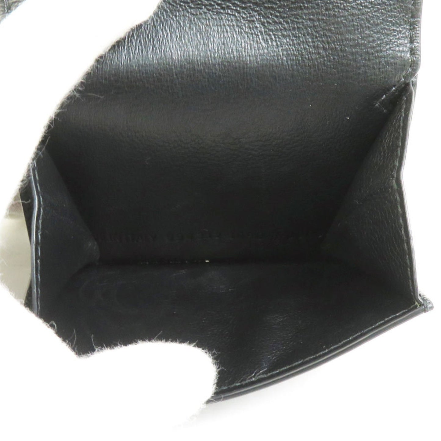 Balenciaga Tri-Fold Wallet Leather Black