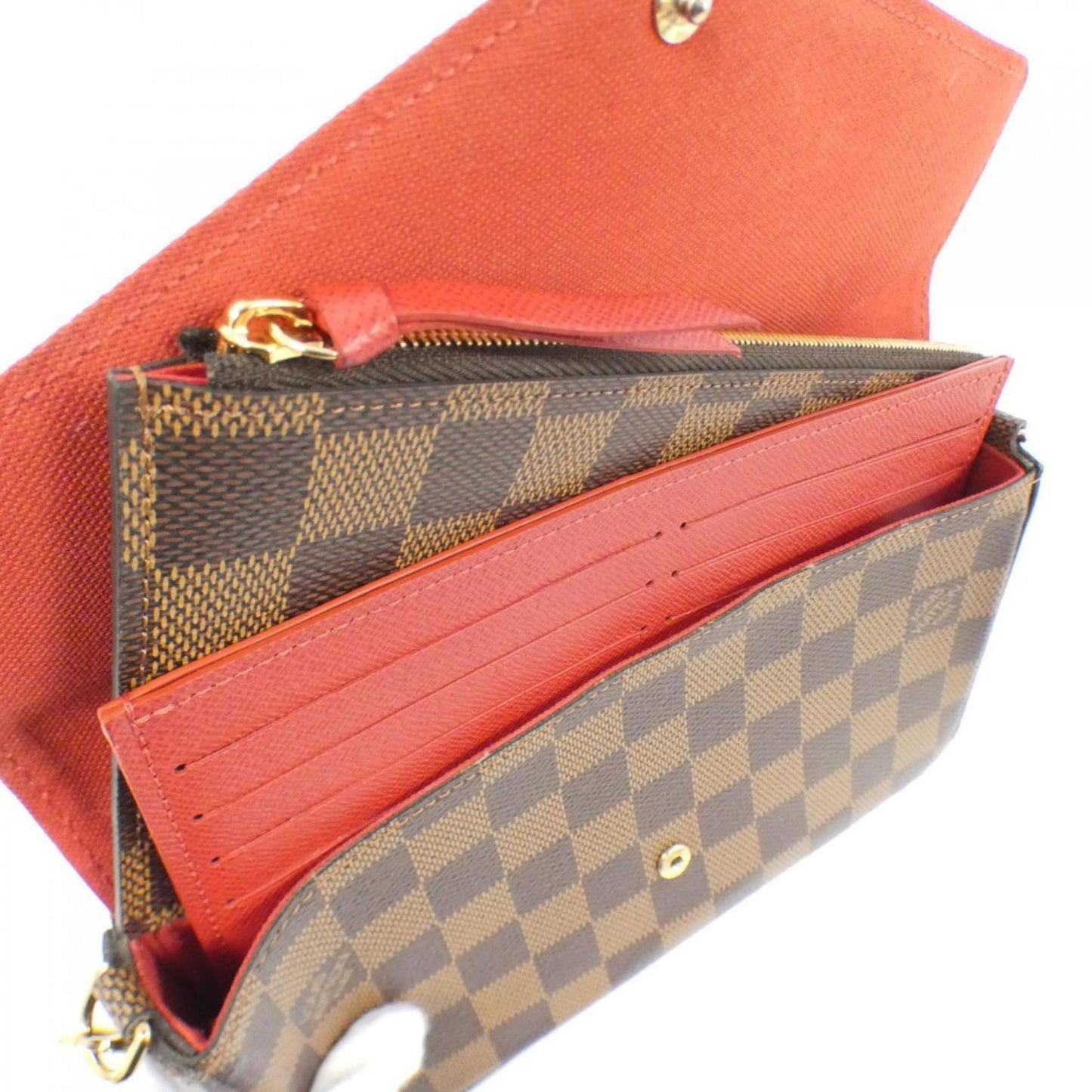 Louis Vuitton Damier Pochette Felicie N63032 Shoulder Bag