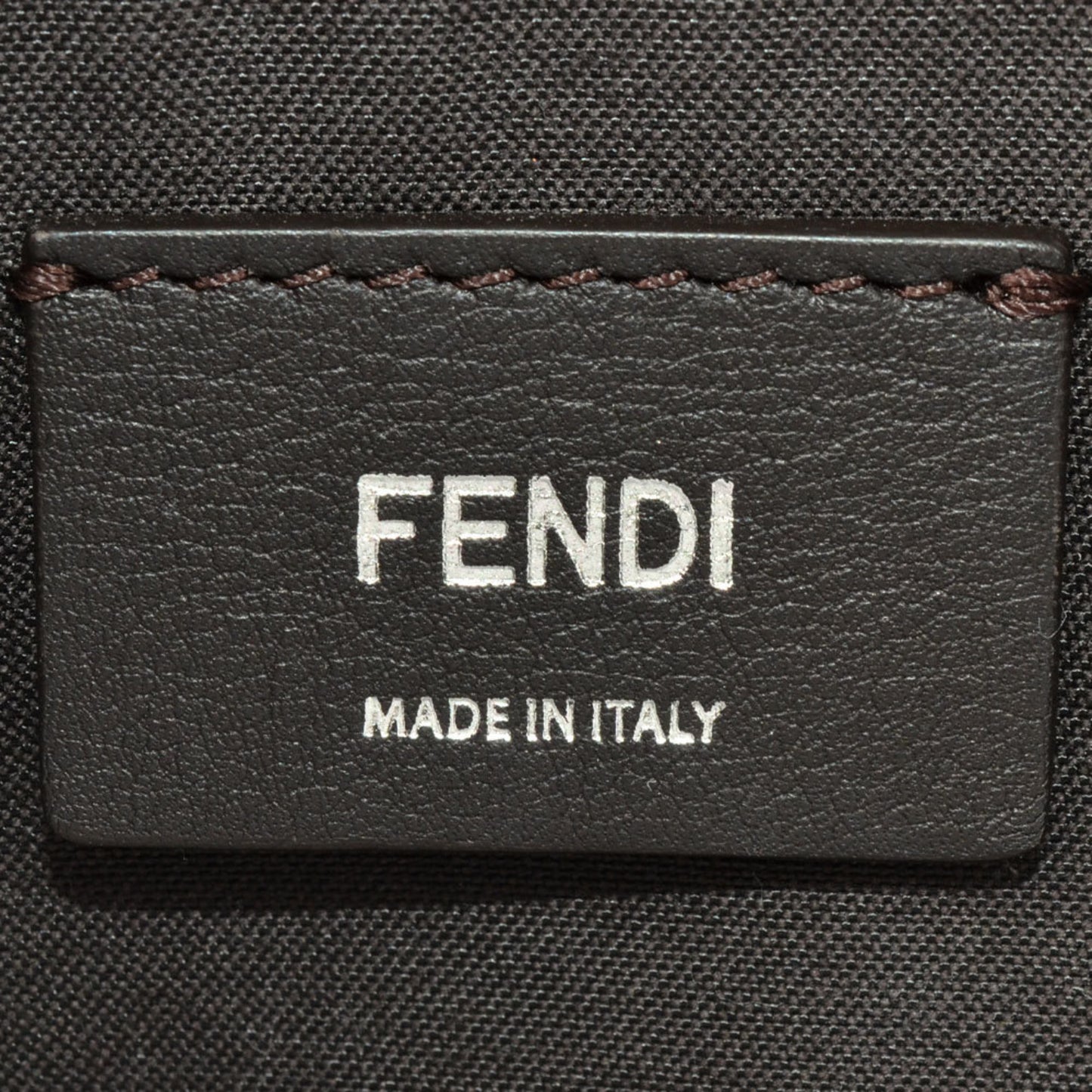 Fendi By The Way Medium Handbag Leather 8Bl124 Gray Shoulder Strap