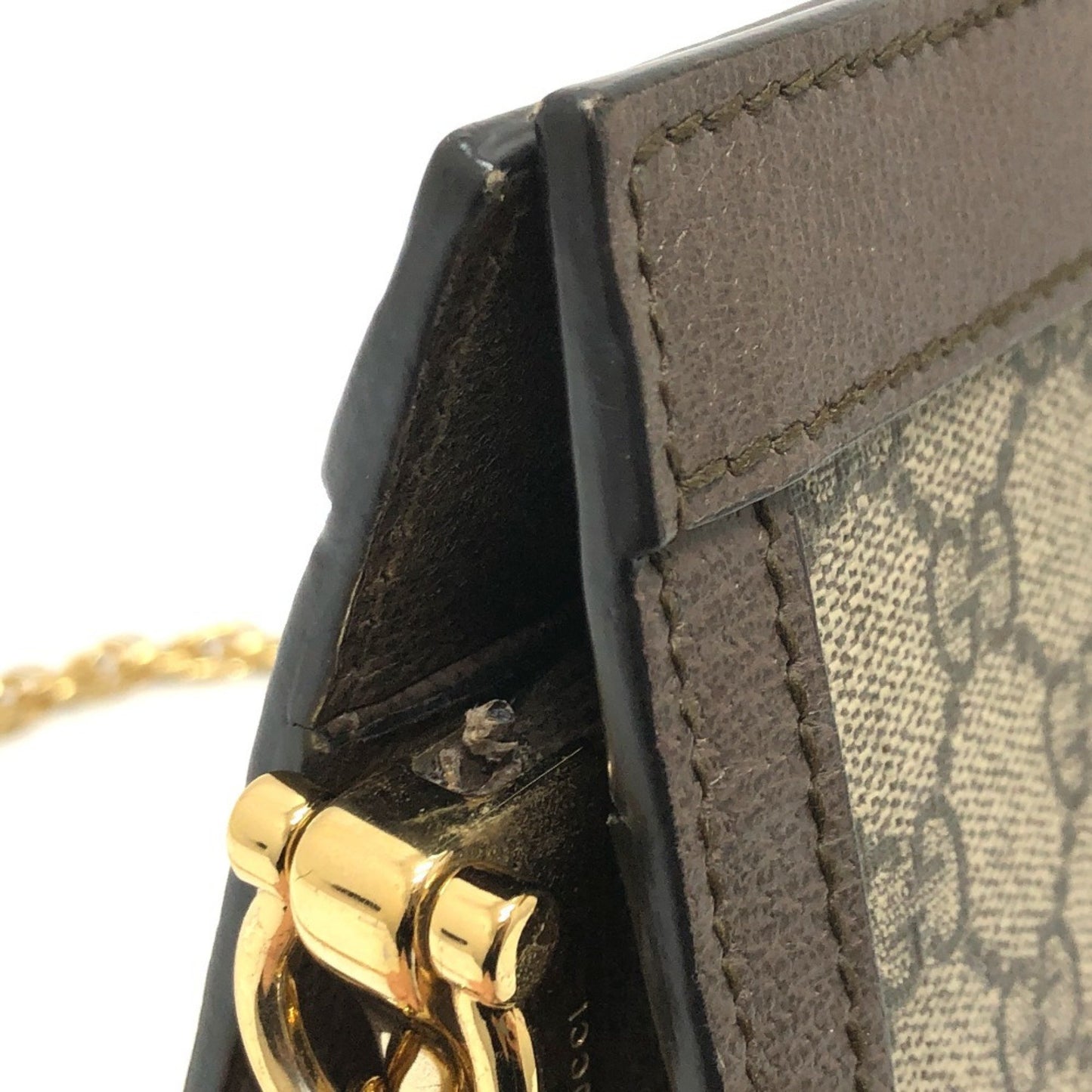 Gucci 503877 Ophidia Gg Small Chain Shoulder Bag In Supreme Canvas