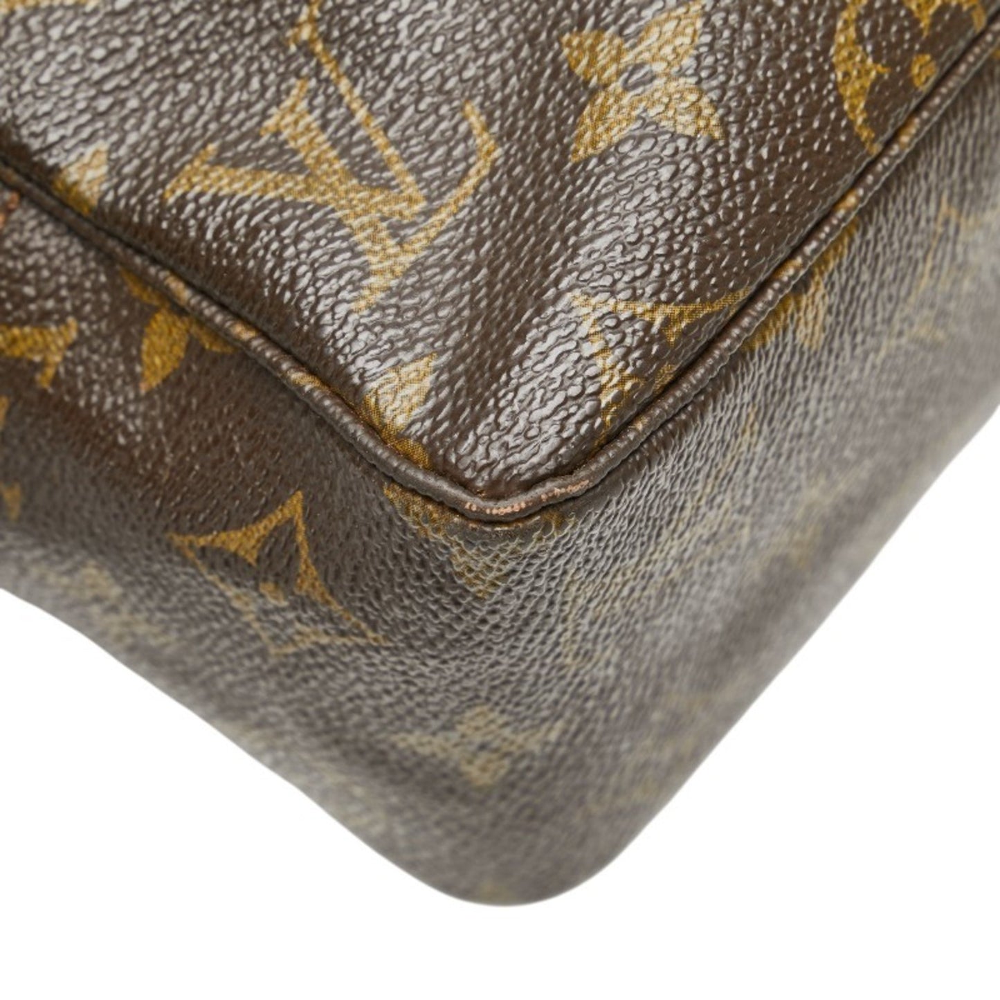 Louis Vuitton Monogram True Toilet 28 Second Bag/Clutch Bag M47522 Brown