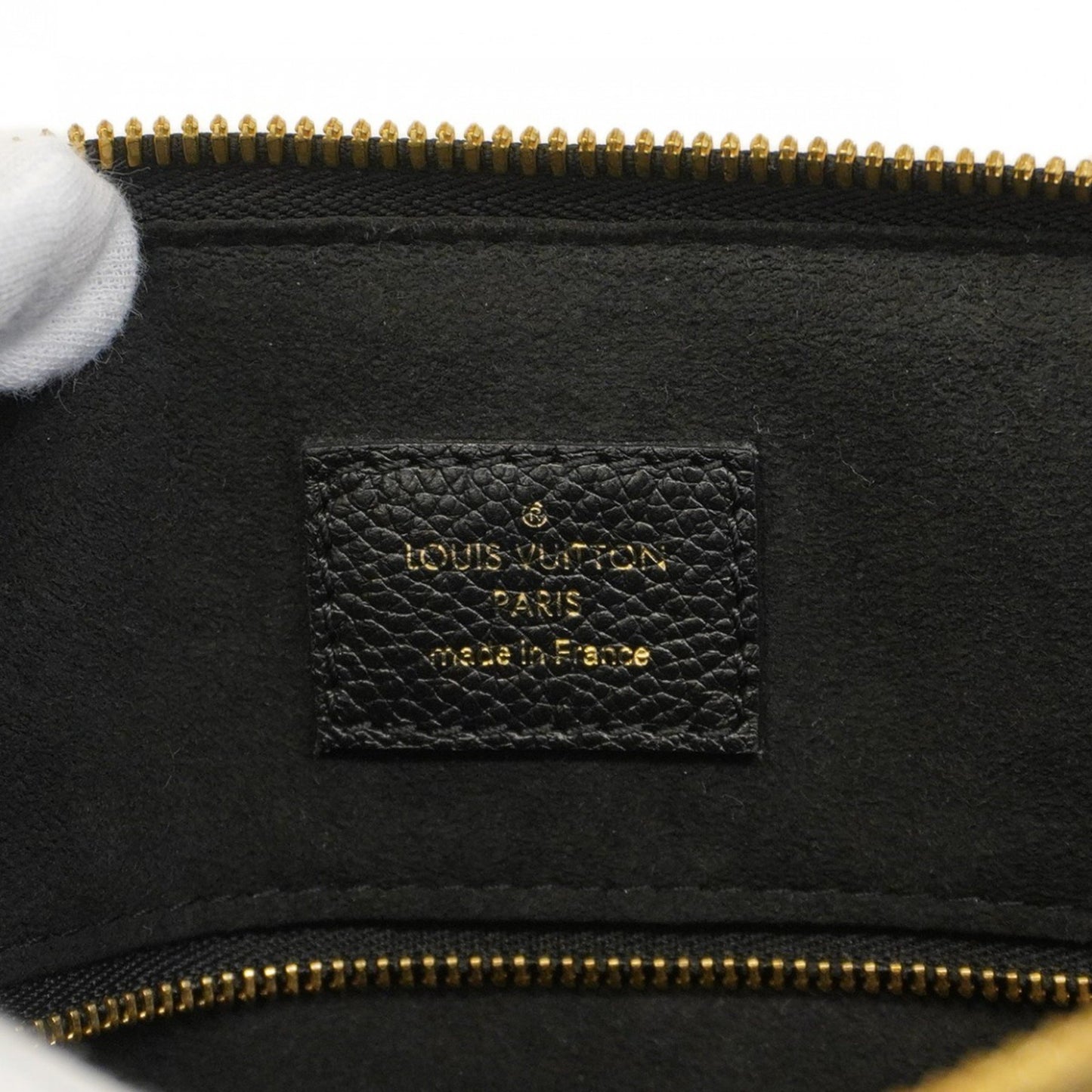 Louis Vuitton Monogram Empreinte Speedy Bandouliere 25 Handbag M58951 Noir