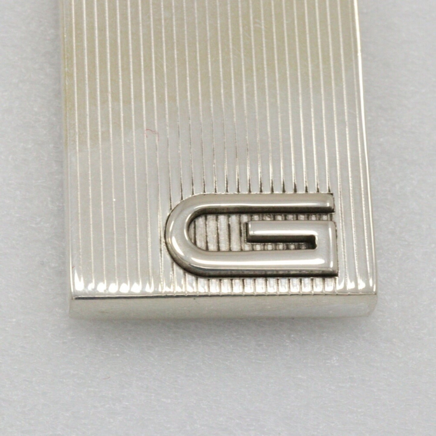 Gucci G Mark Necklace Plate Silver 925 Approx. 21.0G