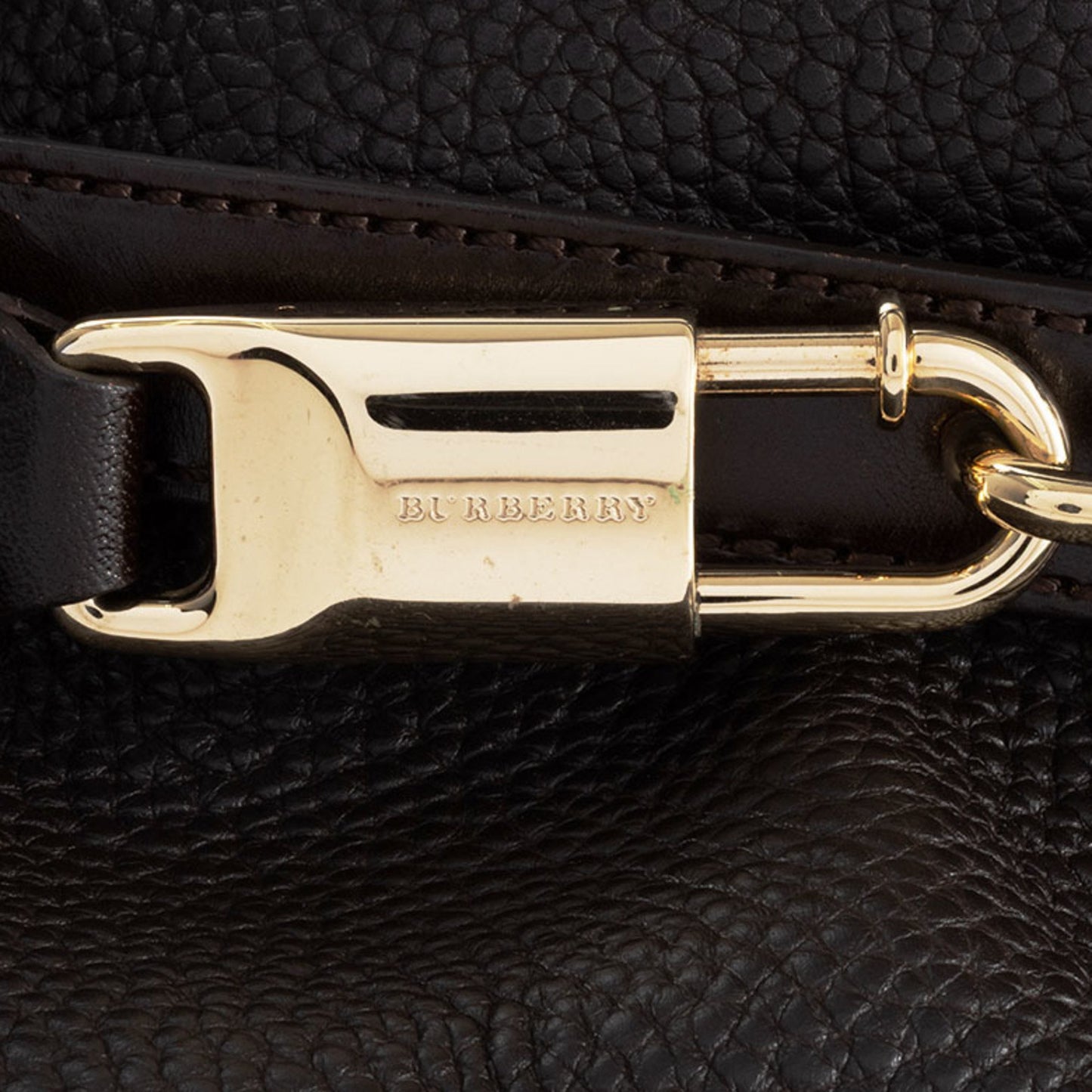 Burberry Leather Handbag 3801215 Brown