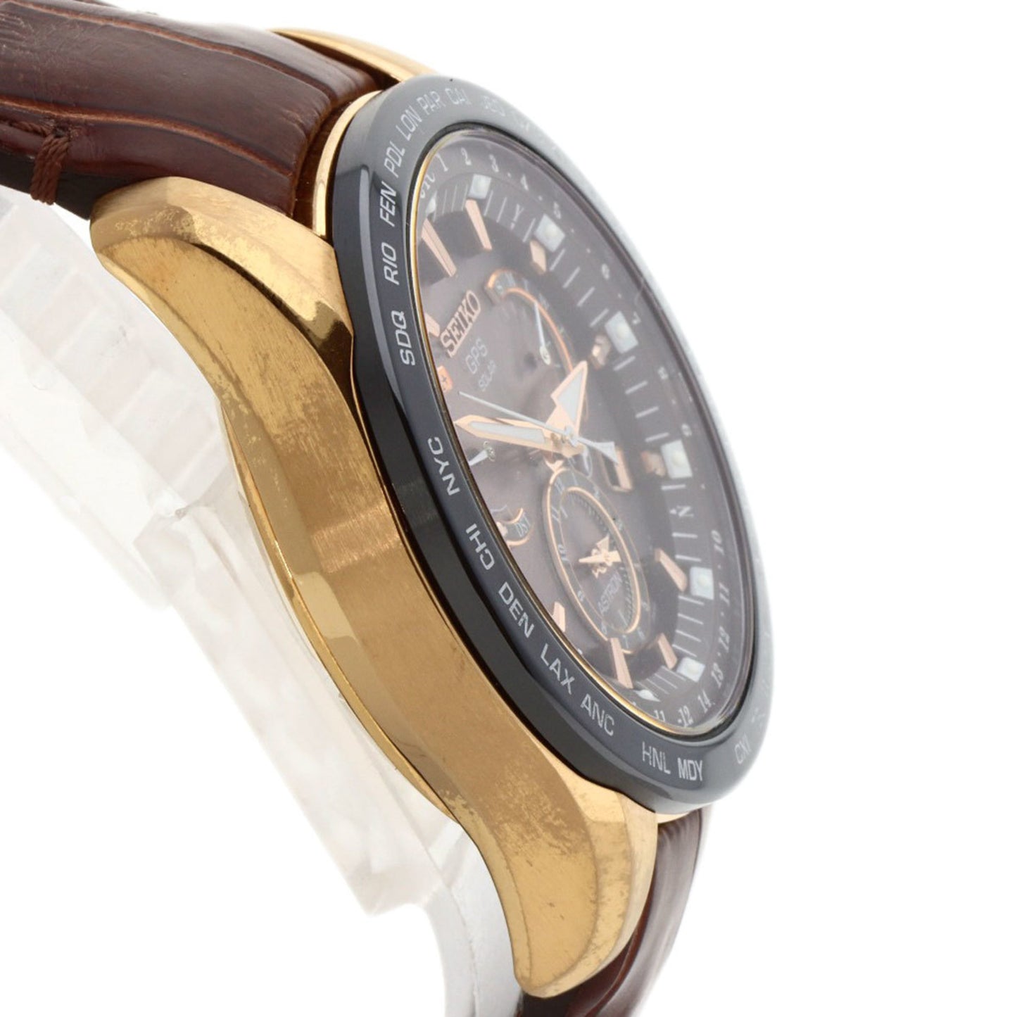 Seiko Sbxb060 8X53-0Af0-2 Astron Novak Djokovic Collaboration 3000 Limited Edition Watch Gp Leather