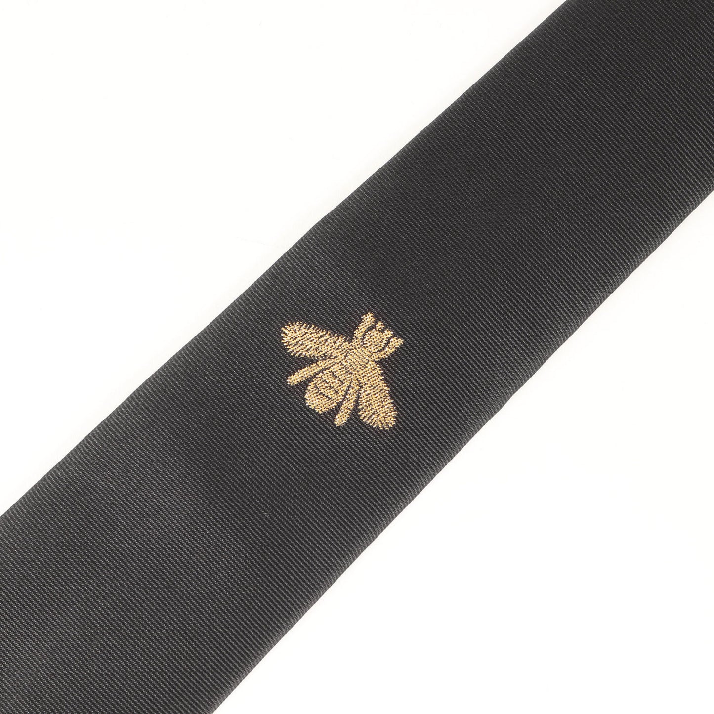 Gucci Bee Embroidered Silk Tie